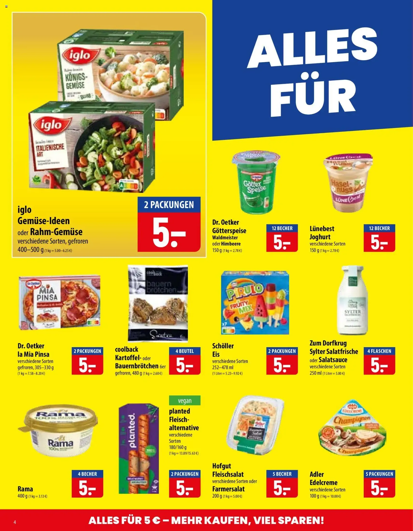 Famila Prospekt - Gültiger Prospekt ab 10.08.2026, Seite 4 von insgesamt 24