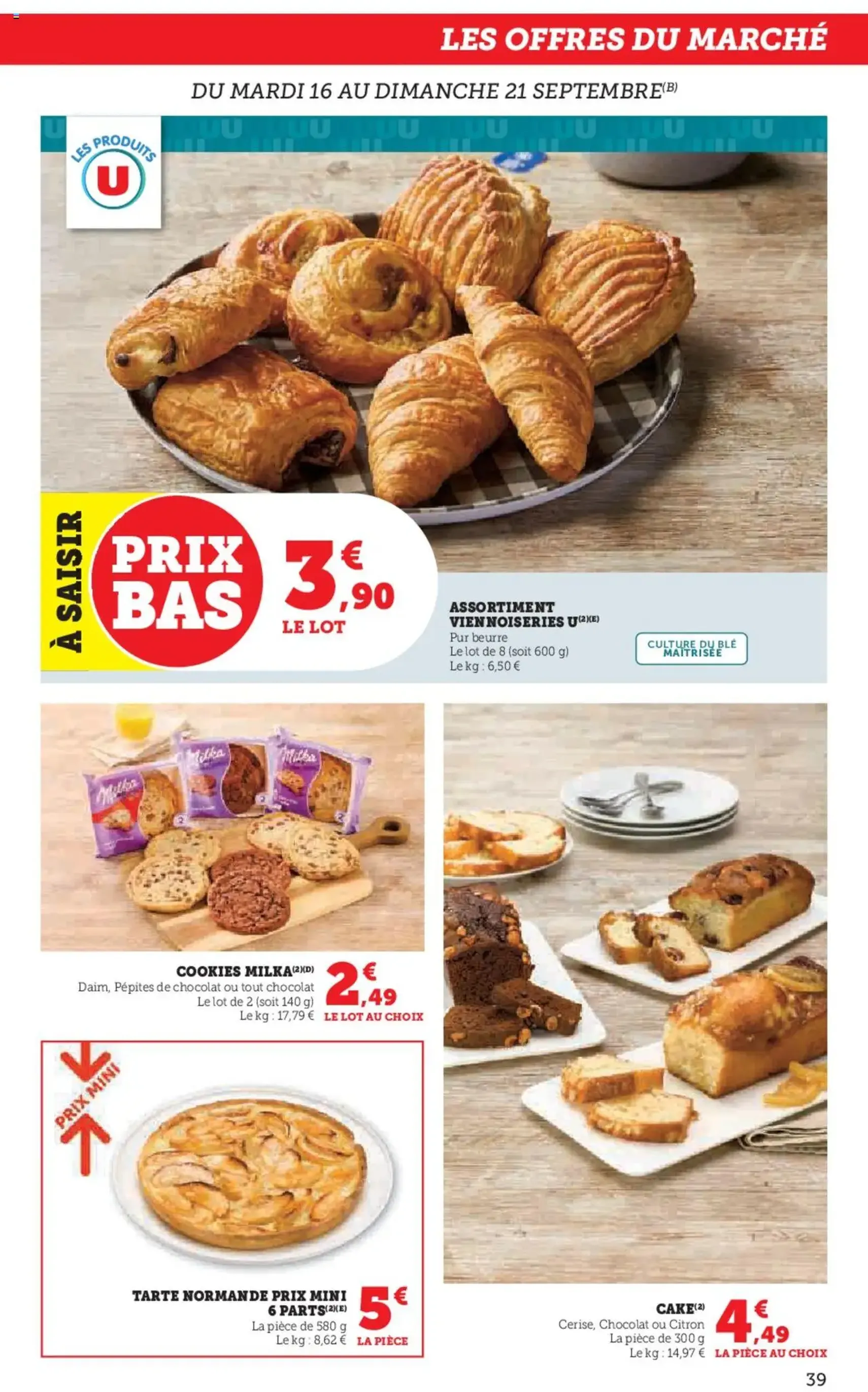 Super U catalogue - brochure valable à partir du 16/09/2025, page 39 sur 48 Super U catalogue - brochure valable à partir du 16/09/2025, page 39 sur 48