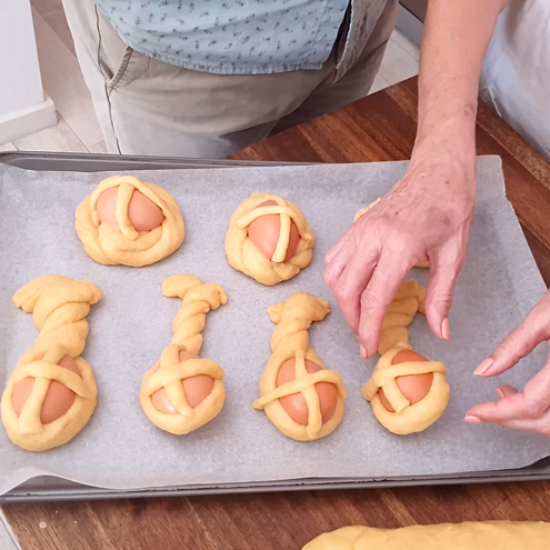 Tipici biscotti pasquali calabresi - procedimento 1