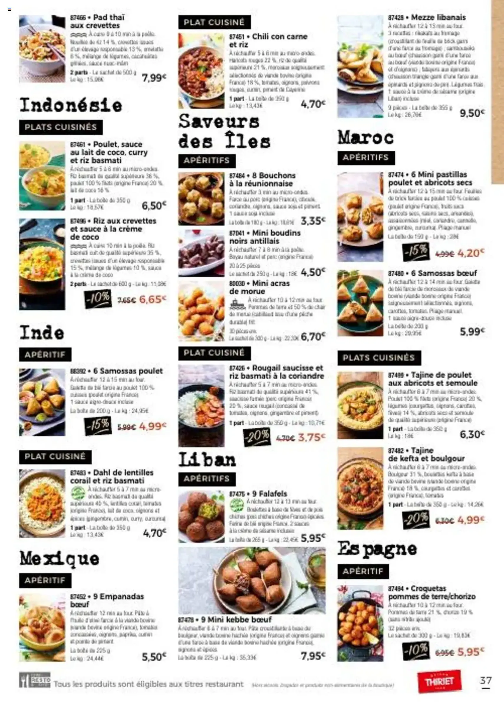 Thiriet catalogue livraison à domicile - brochure valable à partir du 11/07/2025, page 37 sur 80 Thiriet catalogue livraison à domicile - brochure valable à partir du 11/07/2025, page 37 sur 80