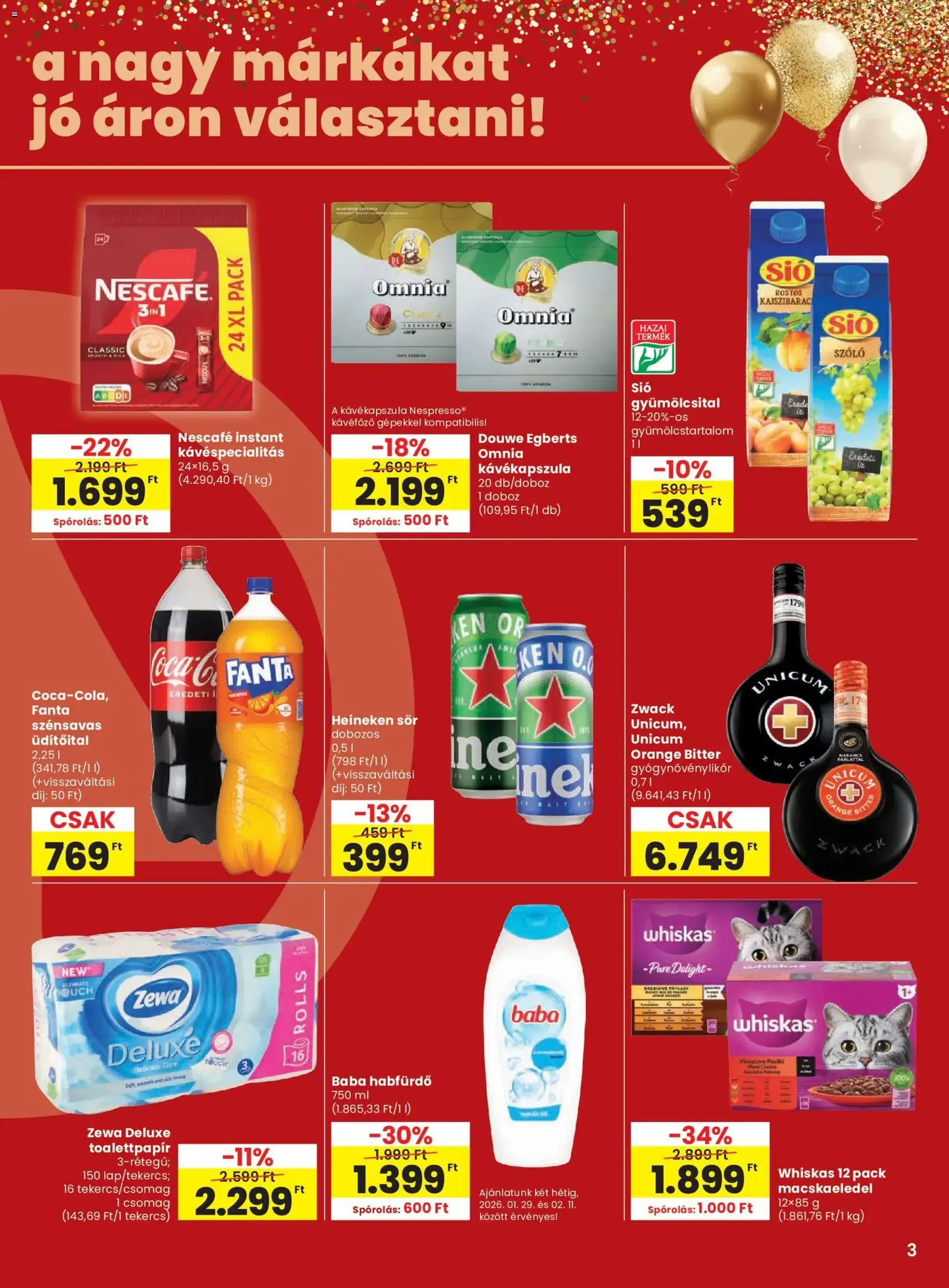 Spar Akciós újság - 2026.01.29. érvényes szórólap 3 oldal 20 oldalból