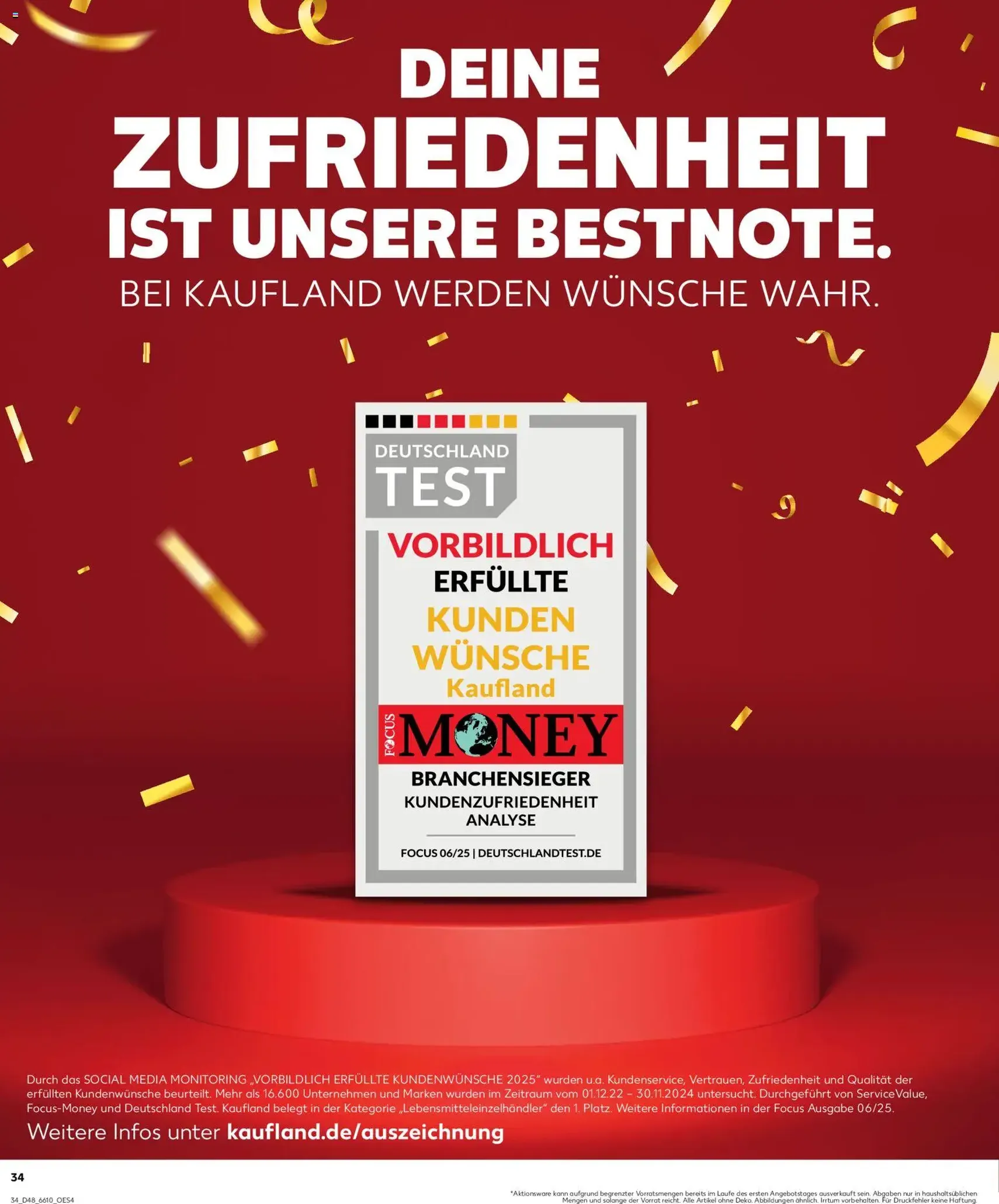 Kaufland DE - DE Folder Köln - geldige folder vanaf 27-11-2025 pagina 34 van 36