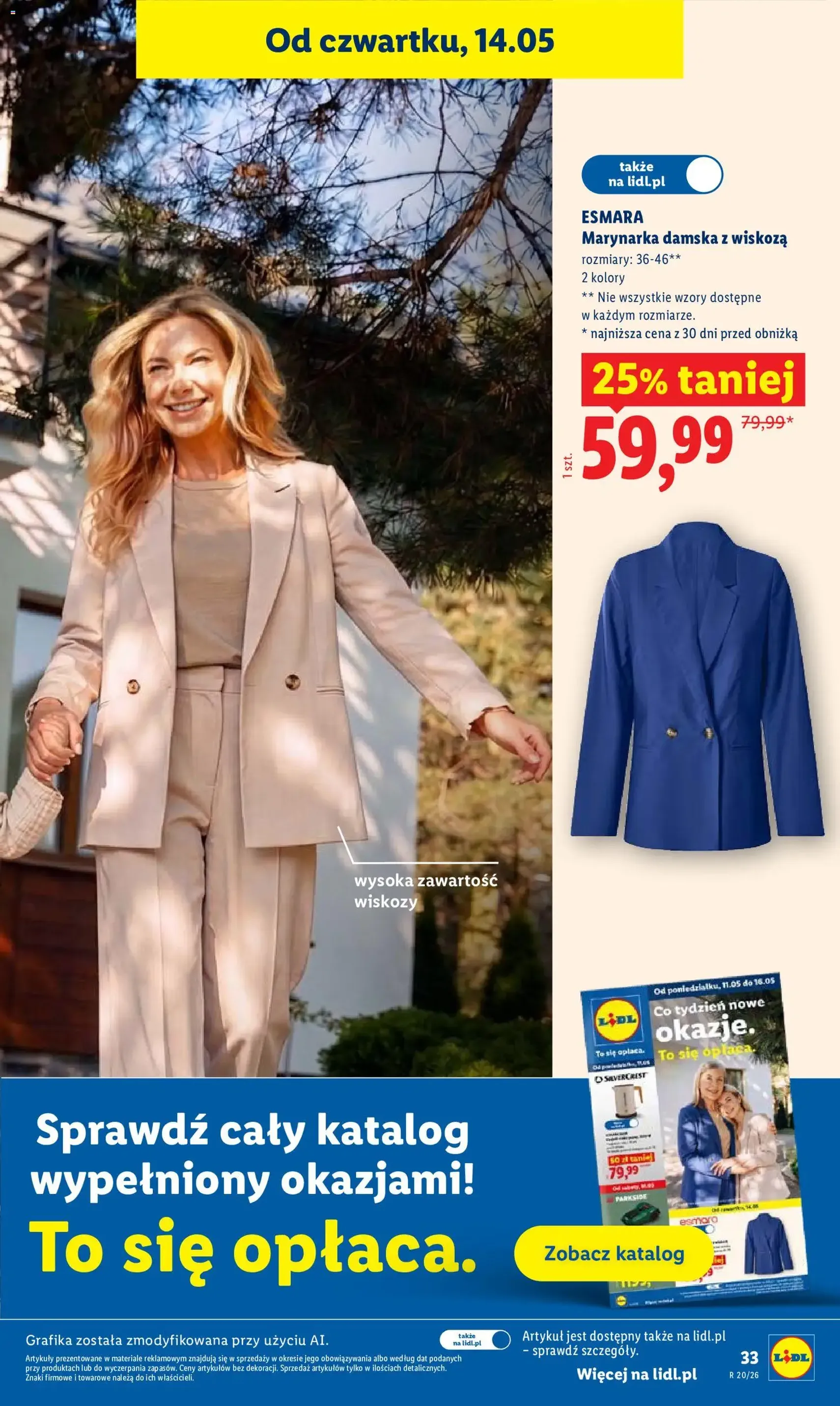 Lidl gazetka - ważny gazetka od 14.05.2026 strona 33 z 90