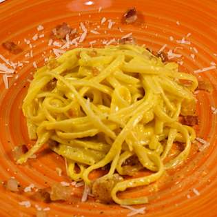 Recipe preview The best homemade Creamy Carbonara Pasta