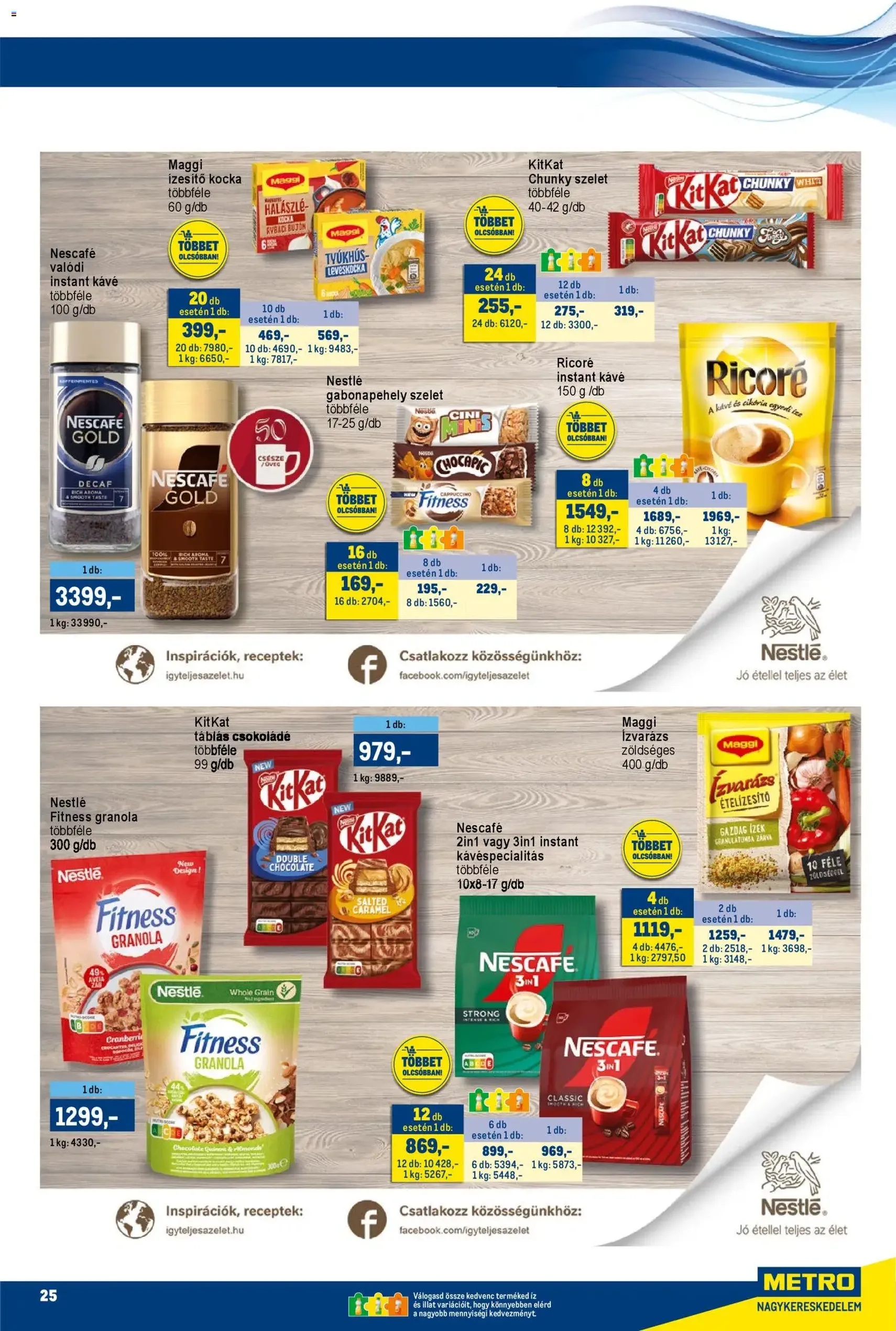 Metro Akciós újság - 2025.12.01. érvényes szórólap 25 oldal 40 oldalból