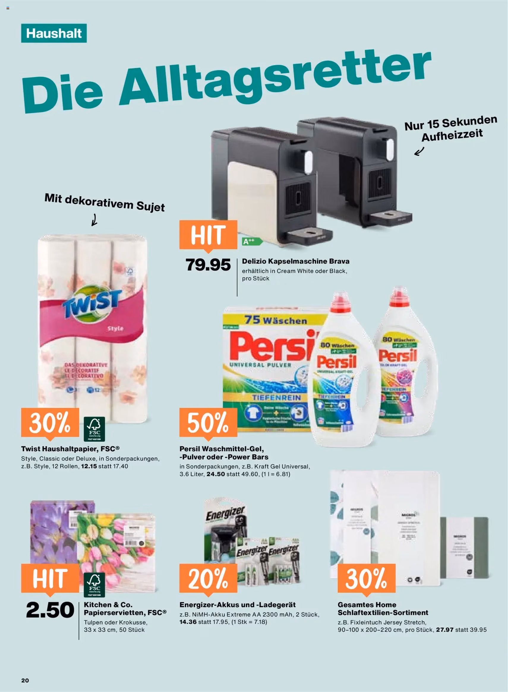 Migros aktionen - Gültiger Prospekt ab 03.03.2026, Seite 20 von insgesamt 24