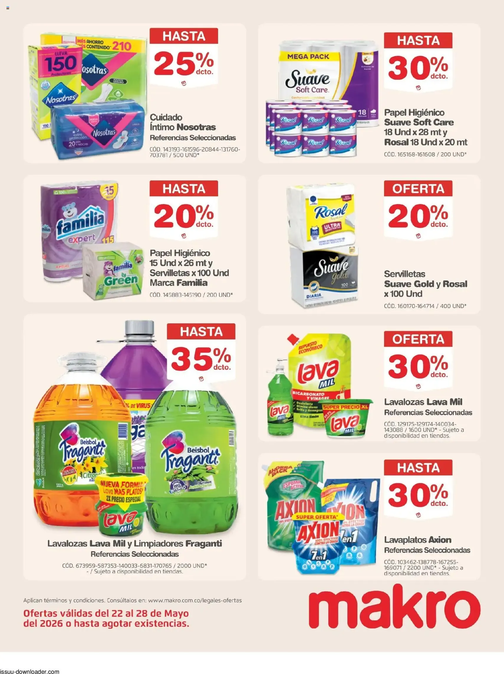 Makro catálogo - folleto válido desde 22/05/2026 página 18 de 28