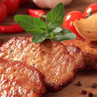 Recipe preview Marinated pork chops