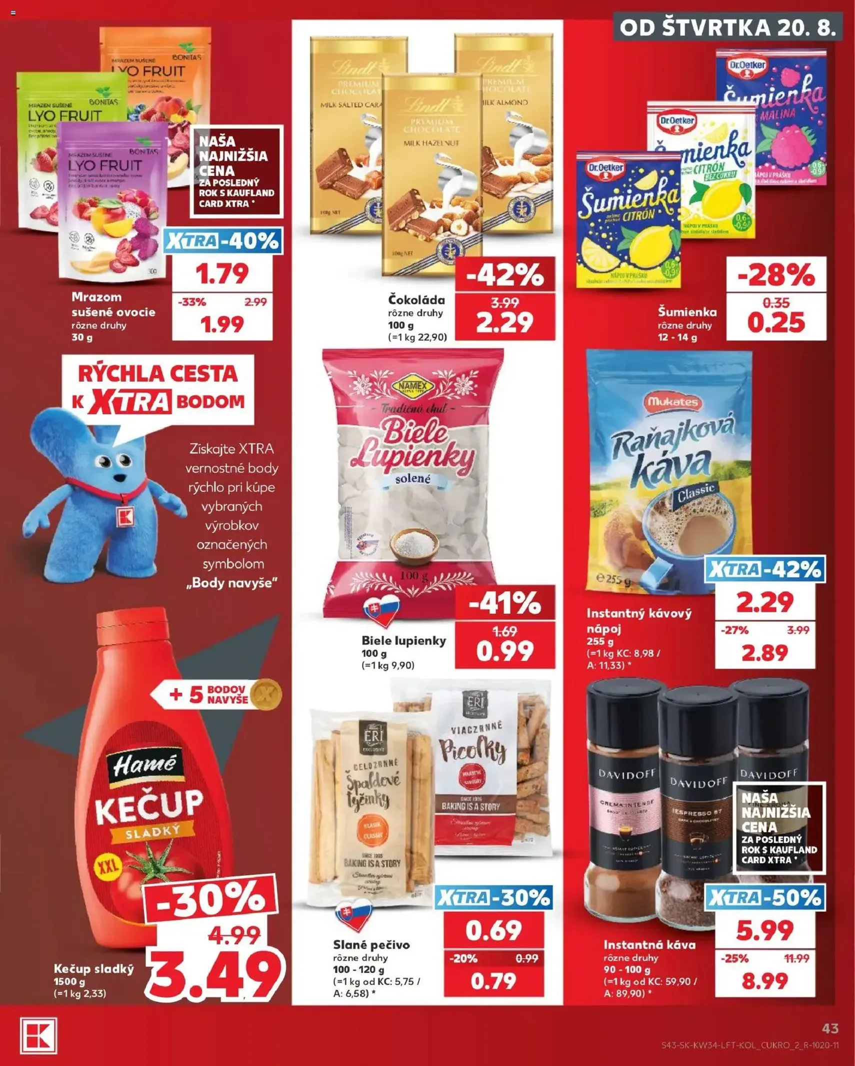 Kaufland leták - platný leták od 20.08.2026 strana 43 z 76