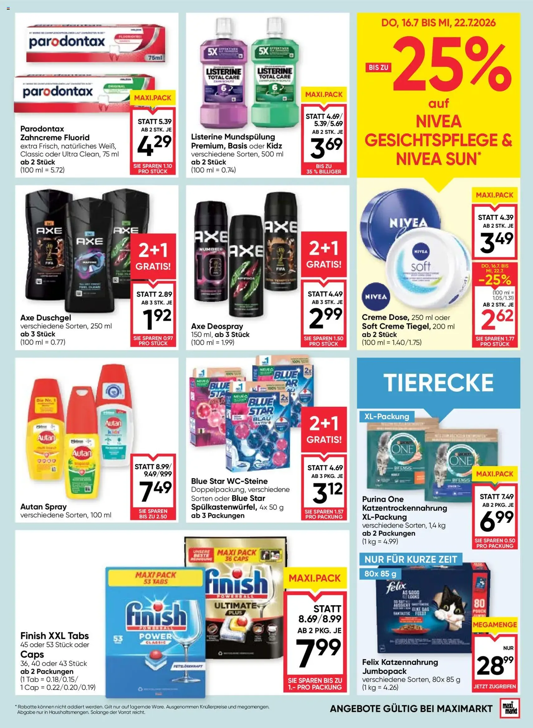 Maximarkt Flugblatt - Gültiger Prospekt ab 16.07.2026, Seite 15 von insgesamt 24