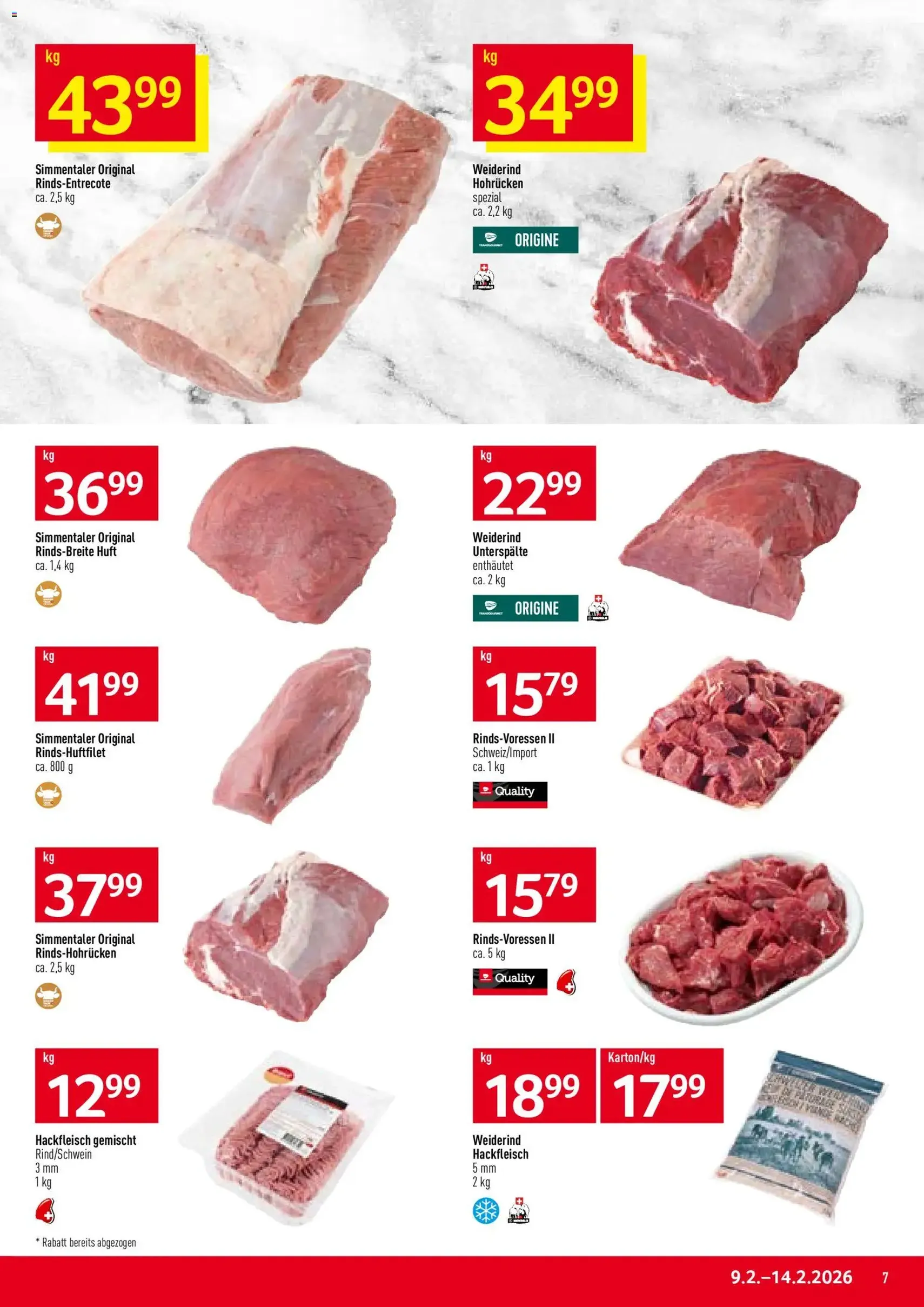 Prodega Aktionen - Gültiger Prospekt ab 09.02.2026, Seite 7 von insgesamt 36