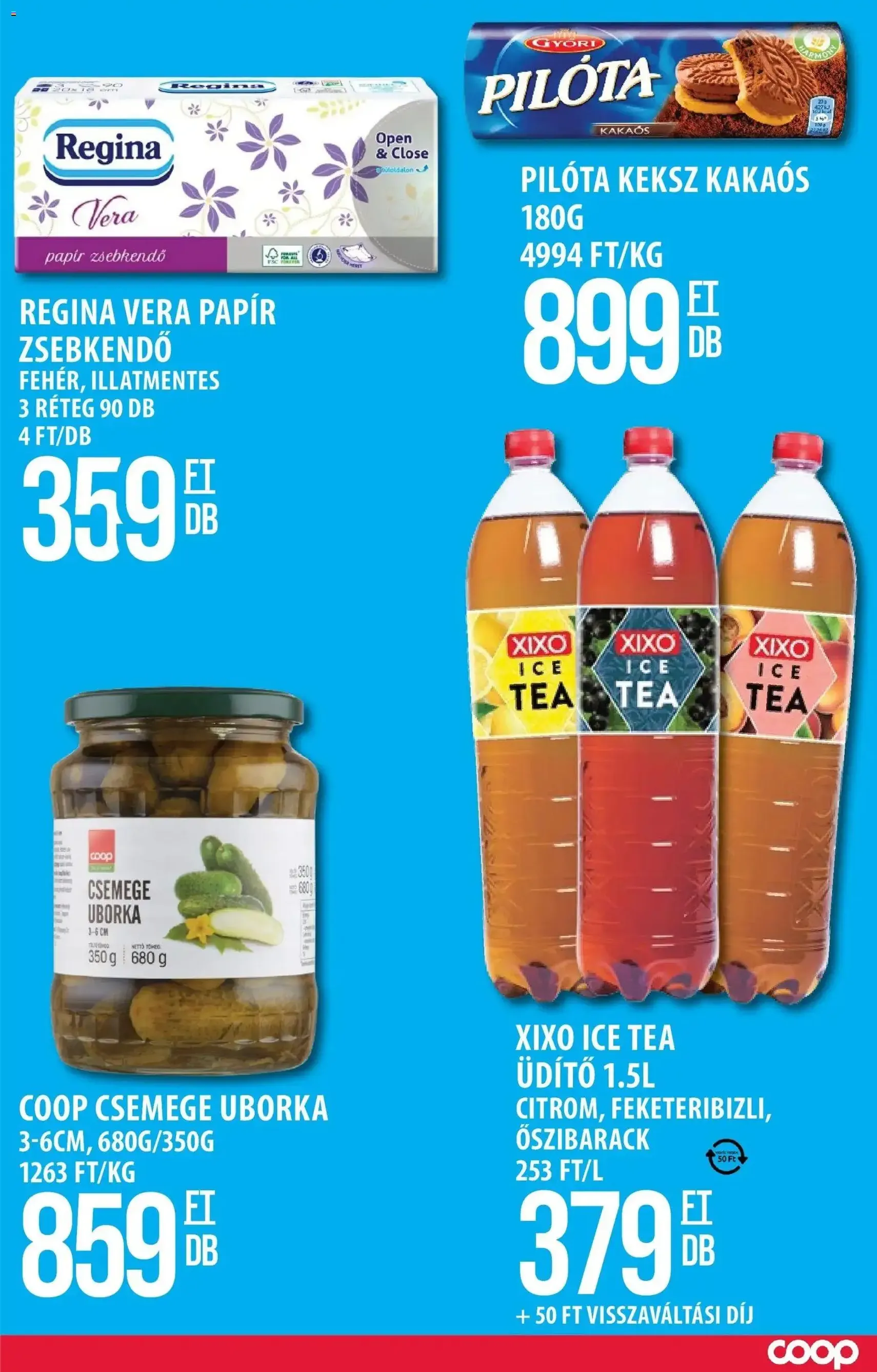 COOP Szolnok akciós újság - 2026.03.05. érvényes szórólap 2 oldal 6 oldalból