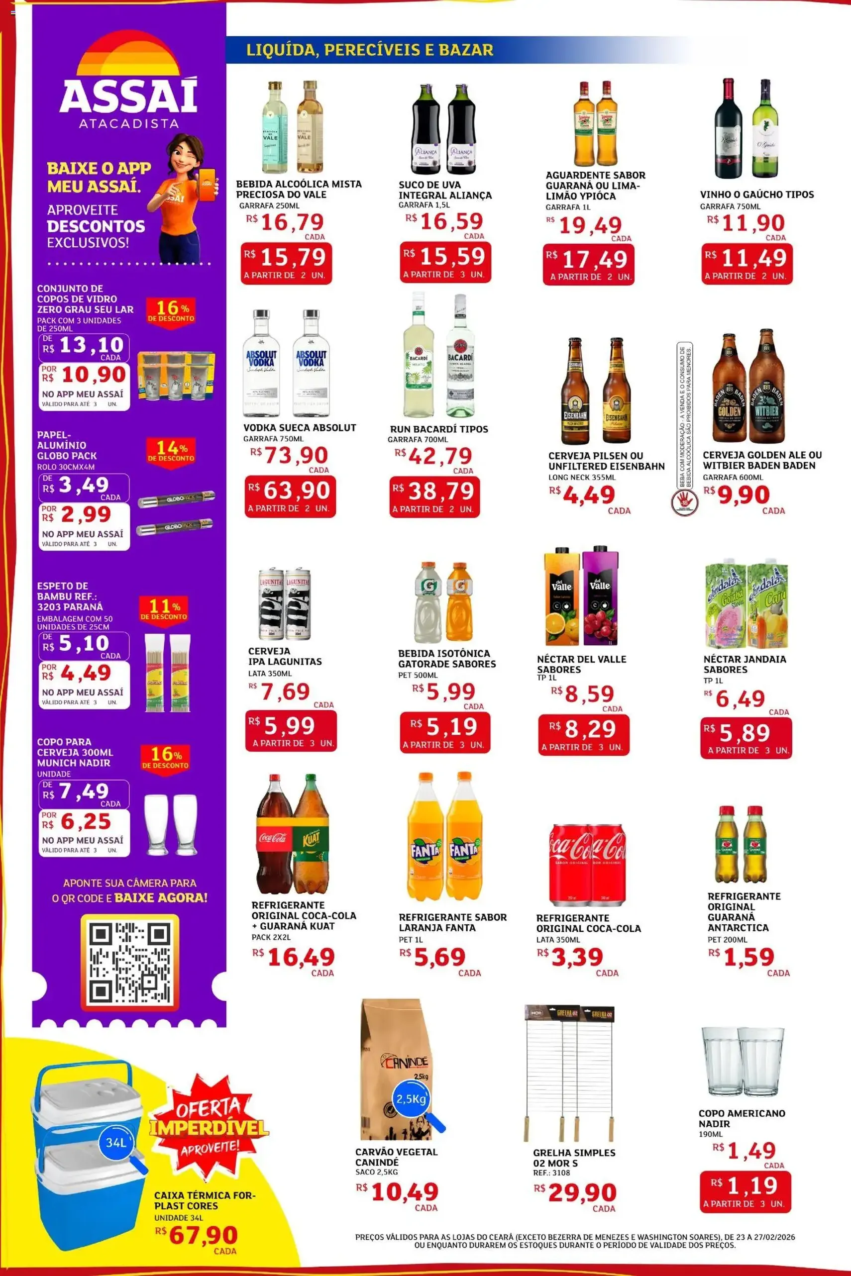 Encarte Assaí Atacadista - folheto válido a partir de 23/02/2026 página 2 de 4