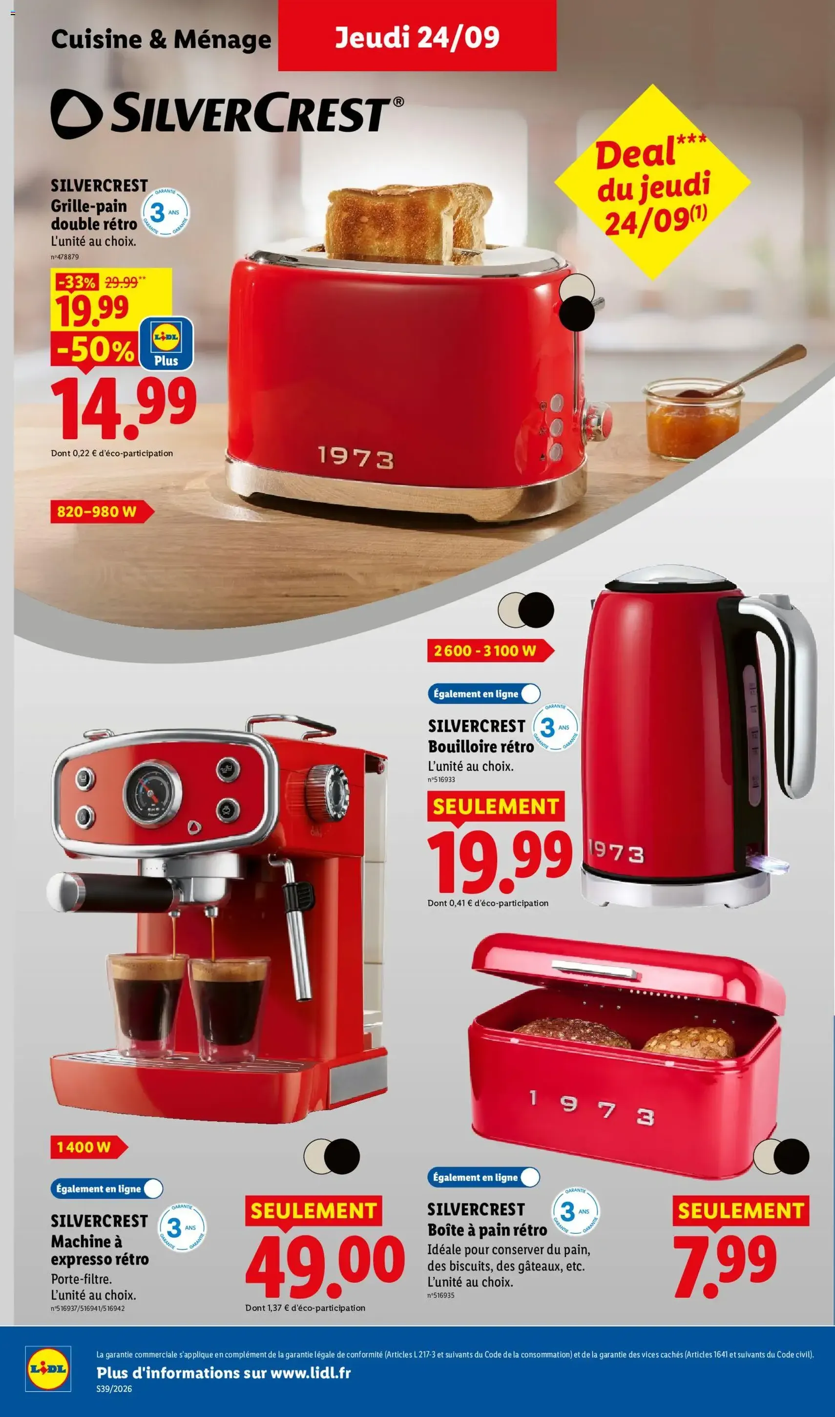 LIDL catalogue - brochure valable à partir du 24/09/2026, page 34 sur 62