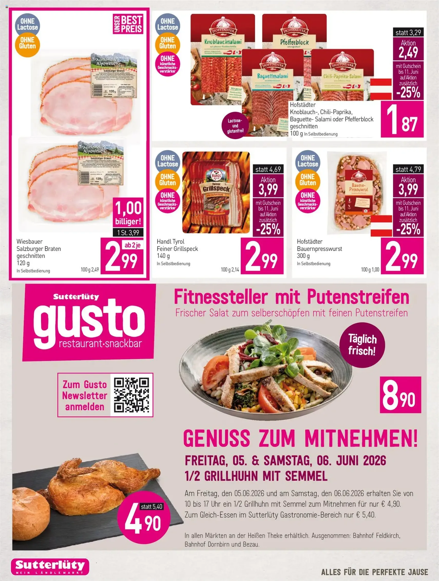 Sutterlüty Flugblatt - Gültiger Prospekt ab 04.06.2026, Seite 8 von insgesamt 24