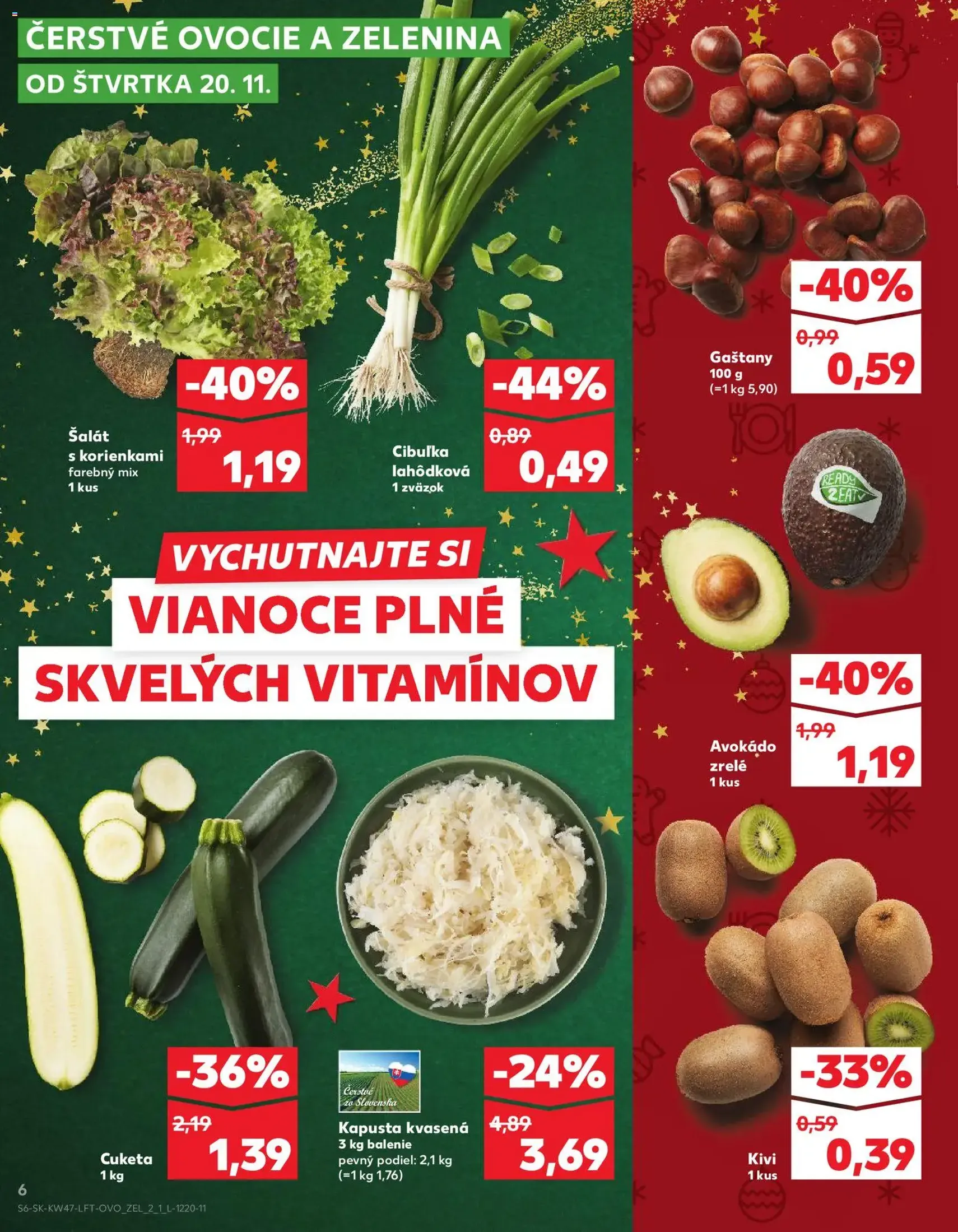 Kaufland SK Akciós újság - 2025.11.20. érvényes szórólap 6 oldal 80 oldalból