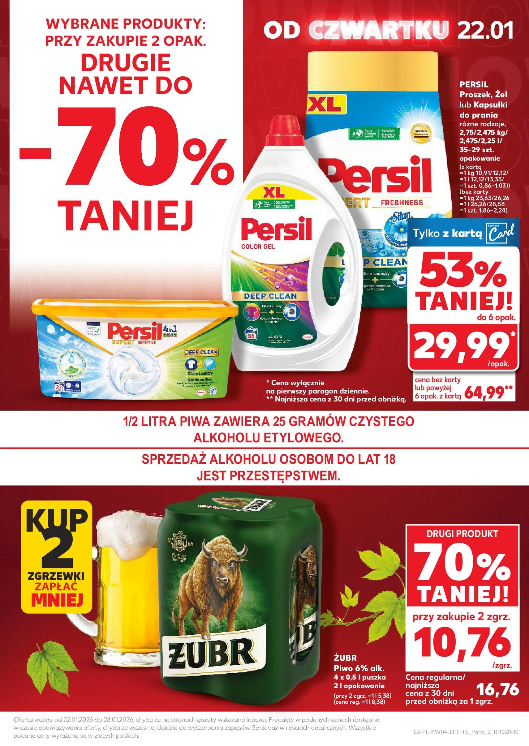 Kaufland gazetka - ważny gazetka od 22.01.2026 strona 3 z 52