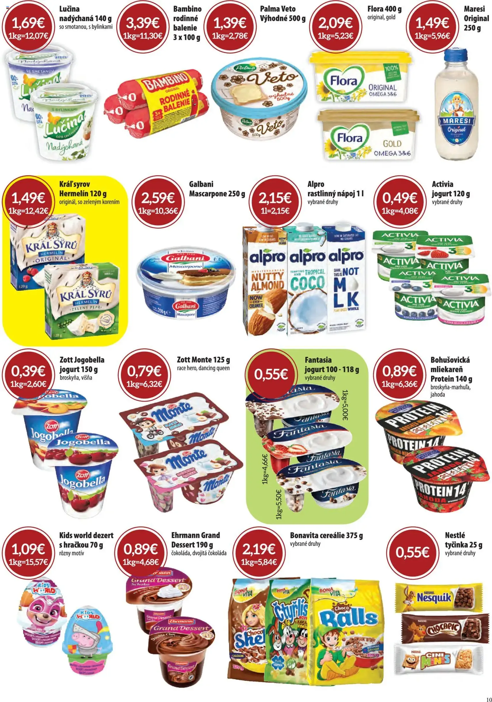 CBA Verex leták - platný leták od 05.03.2026 strana 10 z 32