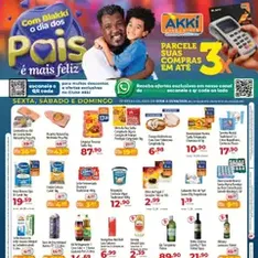 Akki Atacadista - Ofertas da semana - pré-visualização do folheto, válido a partir de 01/08/2025