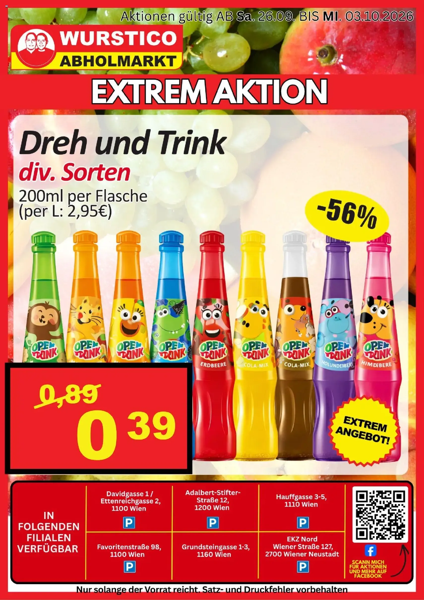 Wurstico Abholmarkt Flugblatt - Gültiger Prospekt ab 01.10.2026, Seite 8 von insgesamt 13