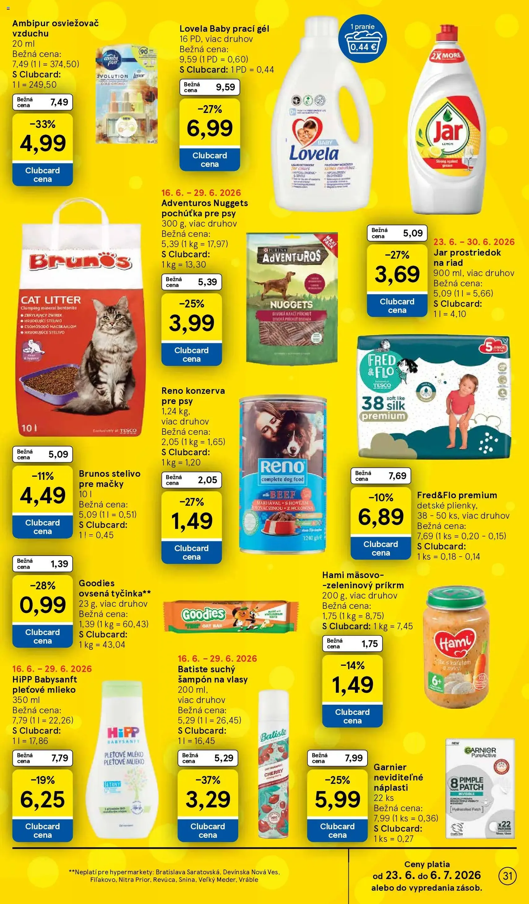 Tesco Hypermarket - leták - platný leták od 24.06.2026 strana 31 z 51
