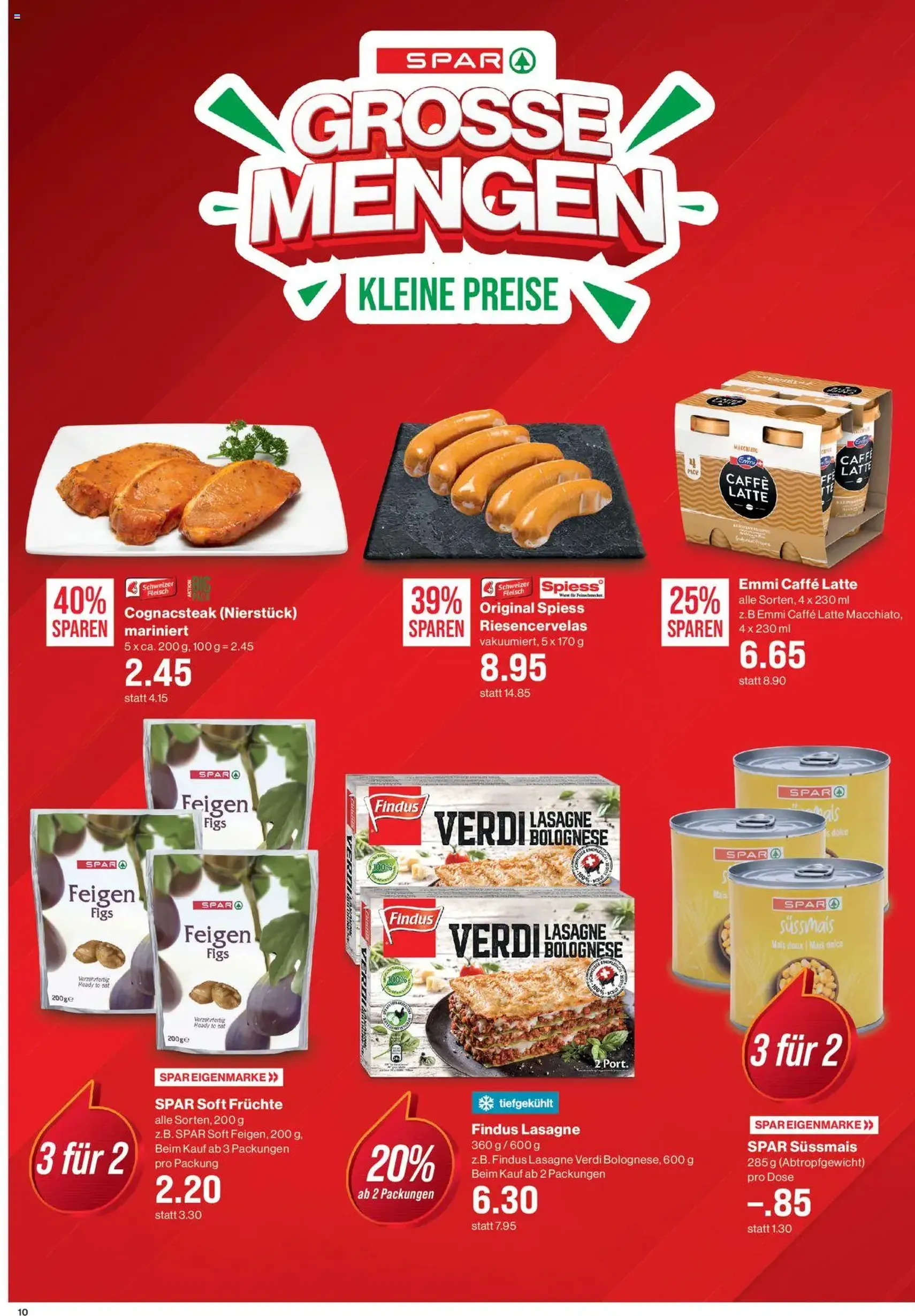 SPAR Aktionen - Gültiger Prospekt ab 14.08.2025, Seite 10 von insgesamt 22 SPAR Aktionen - Gültiger Prospekt ab 14.08.2025, Seite 10 von insgesamt 22