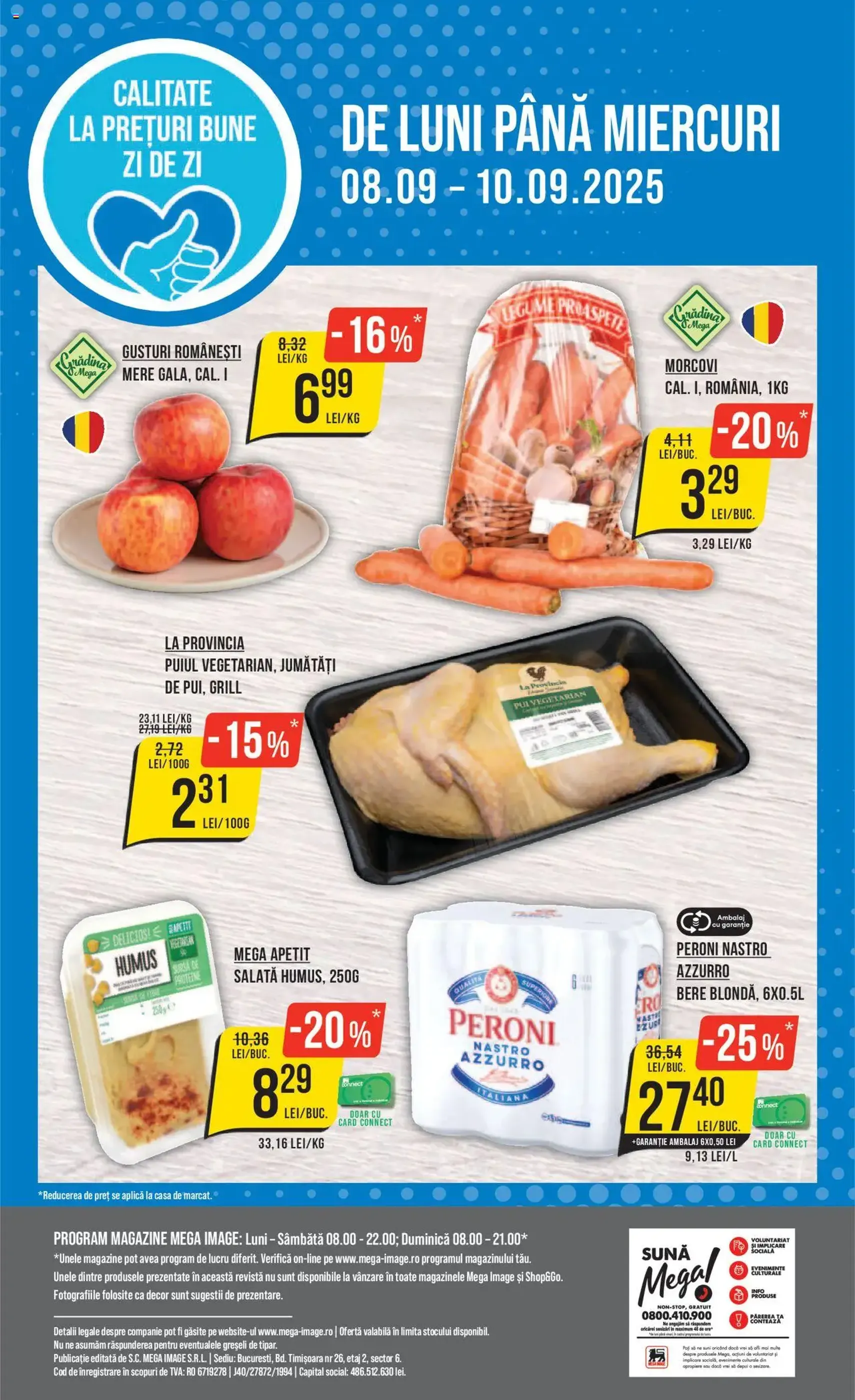 Catalog Mega Image - cataloage valabile începând cu 04.09.2025 pagina 24 din 24 Catalog Mega Image - cataloage valabile începând cu 04.09.2025 pagina 24 din 24