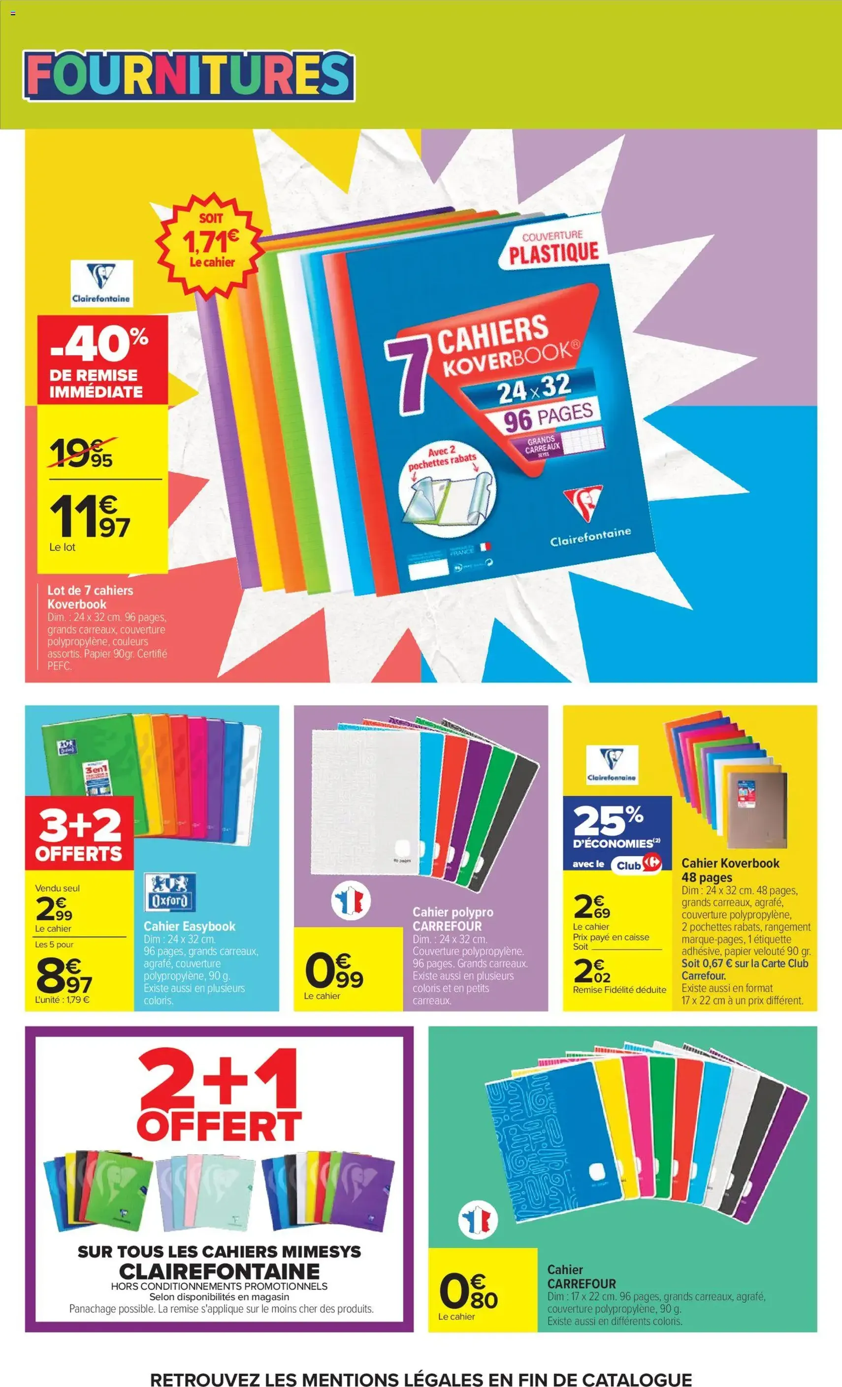 Carrefour Vos promos du quotidien - brochure valable à partir du 17/08/2026, page 10 sur 84
