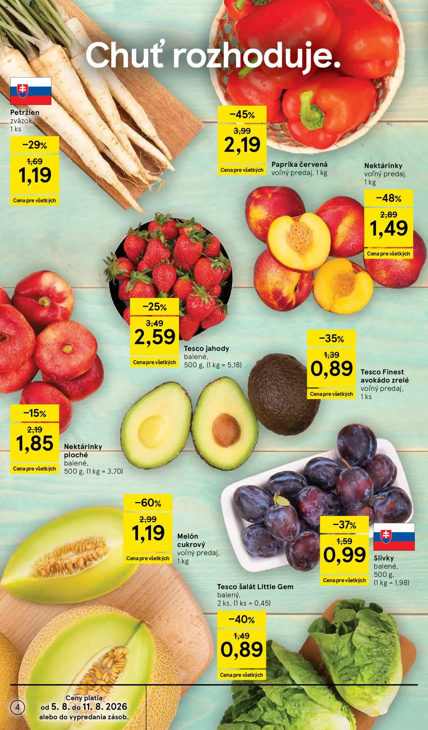 Tesco Hypermarket - leták - platný leták od 05.08.2026 strana 4 z 52