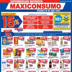 Vista previa del folleto Maxiconsumo ofertas válido desde 04/08/2025