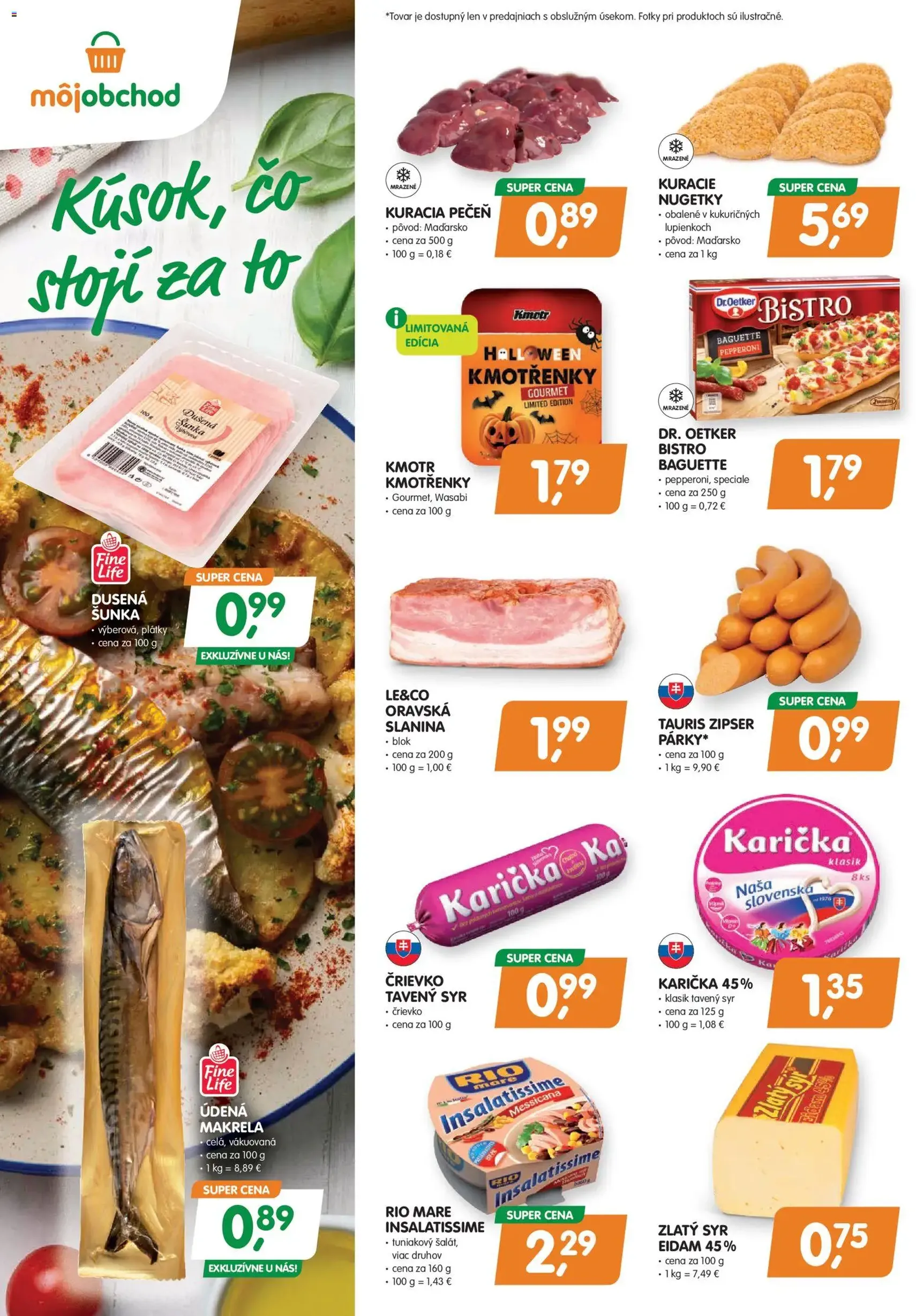 Môj obchod leták - platný leták od 24.10.2025 strana 2 z 4