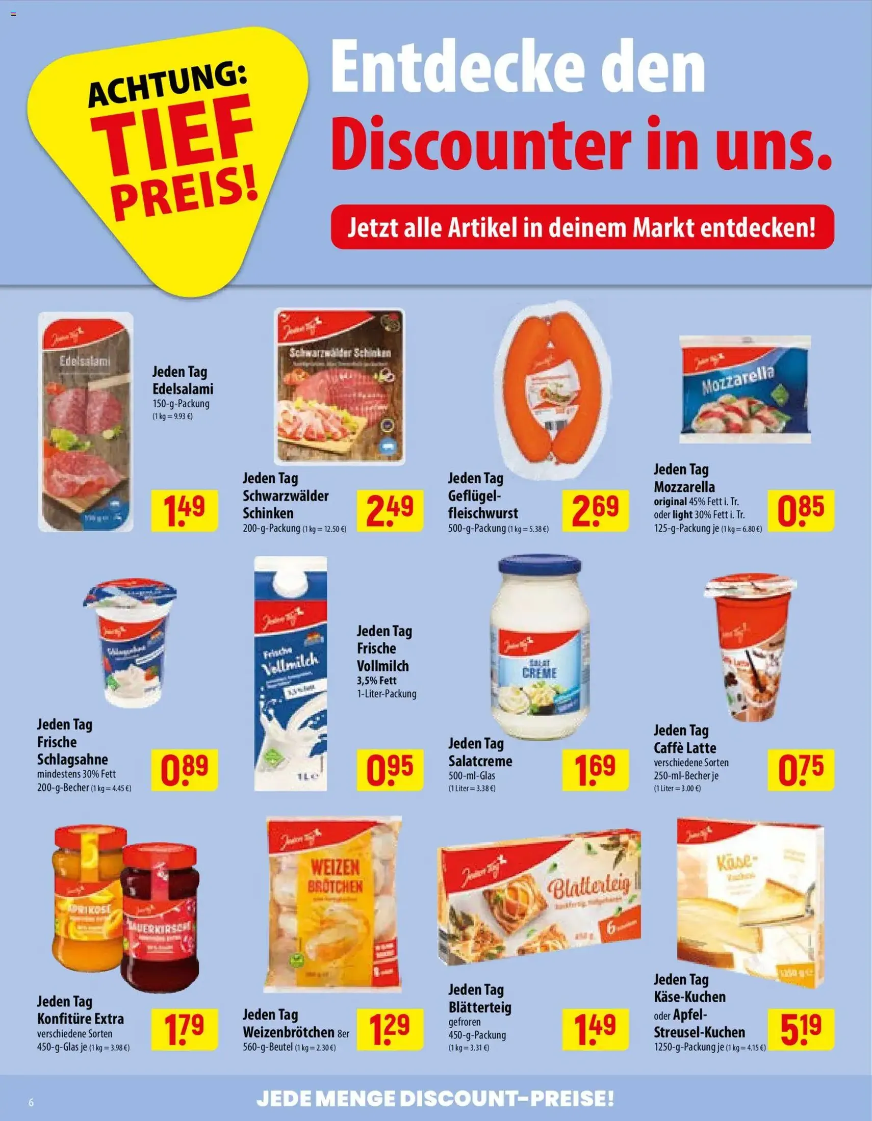 Famila Prospekt - Gültiger Prospekt ab 03.08.2026, Seite 6 von insgesamt 24
