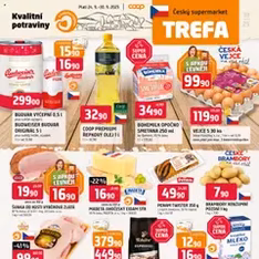 Trefa leták - náhled letáku platný od 24.09.2025