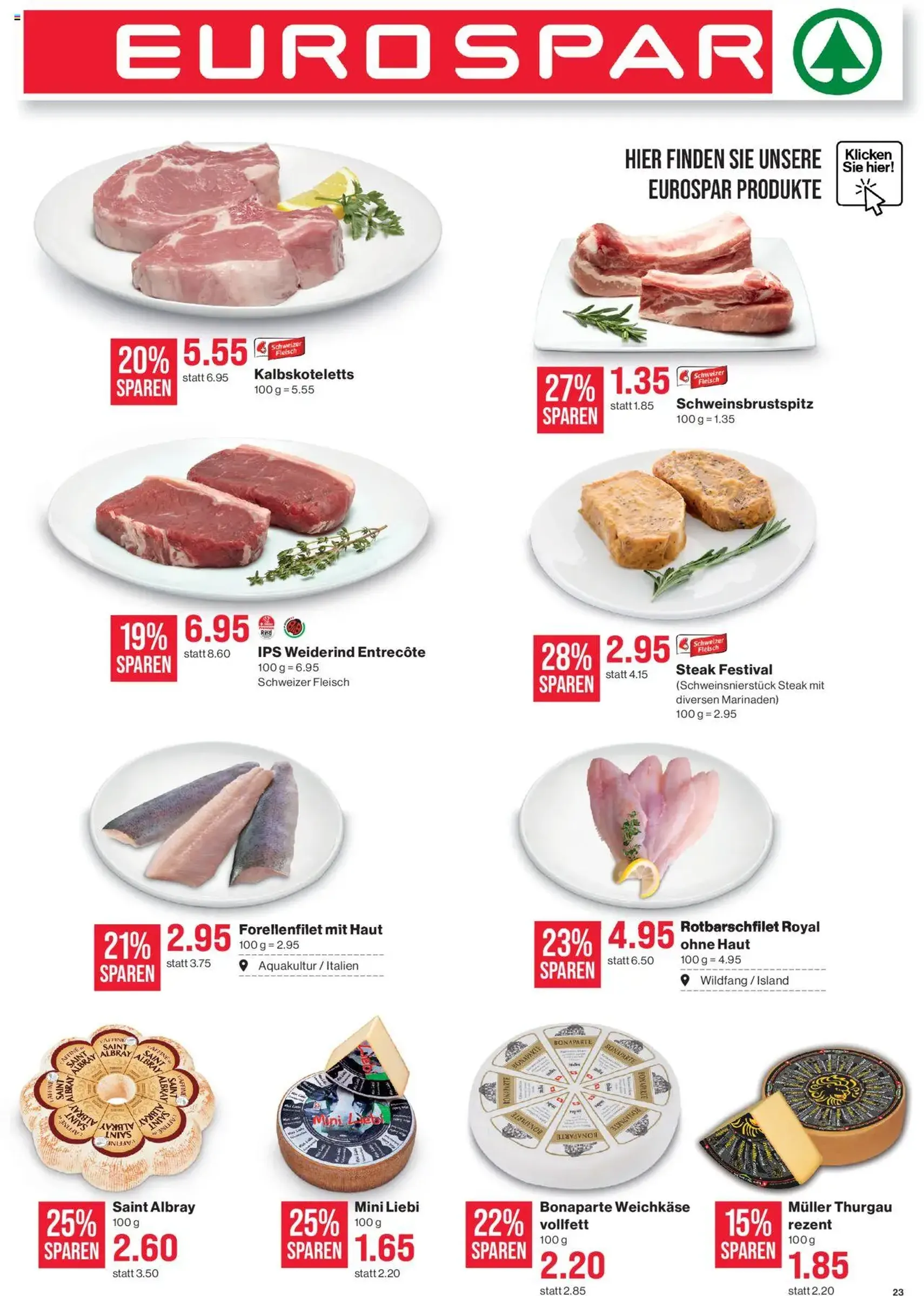 SPAR Aktionen - Gültiger Prospekt ab 28.08.2025, Seite 23 von insgesamt 24 SPAR Aktionen - Gültiger Prospekt ab 28.08.2025, Seite 23 von insgesamt 24