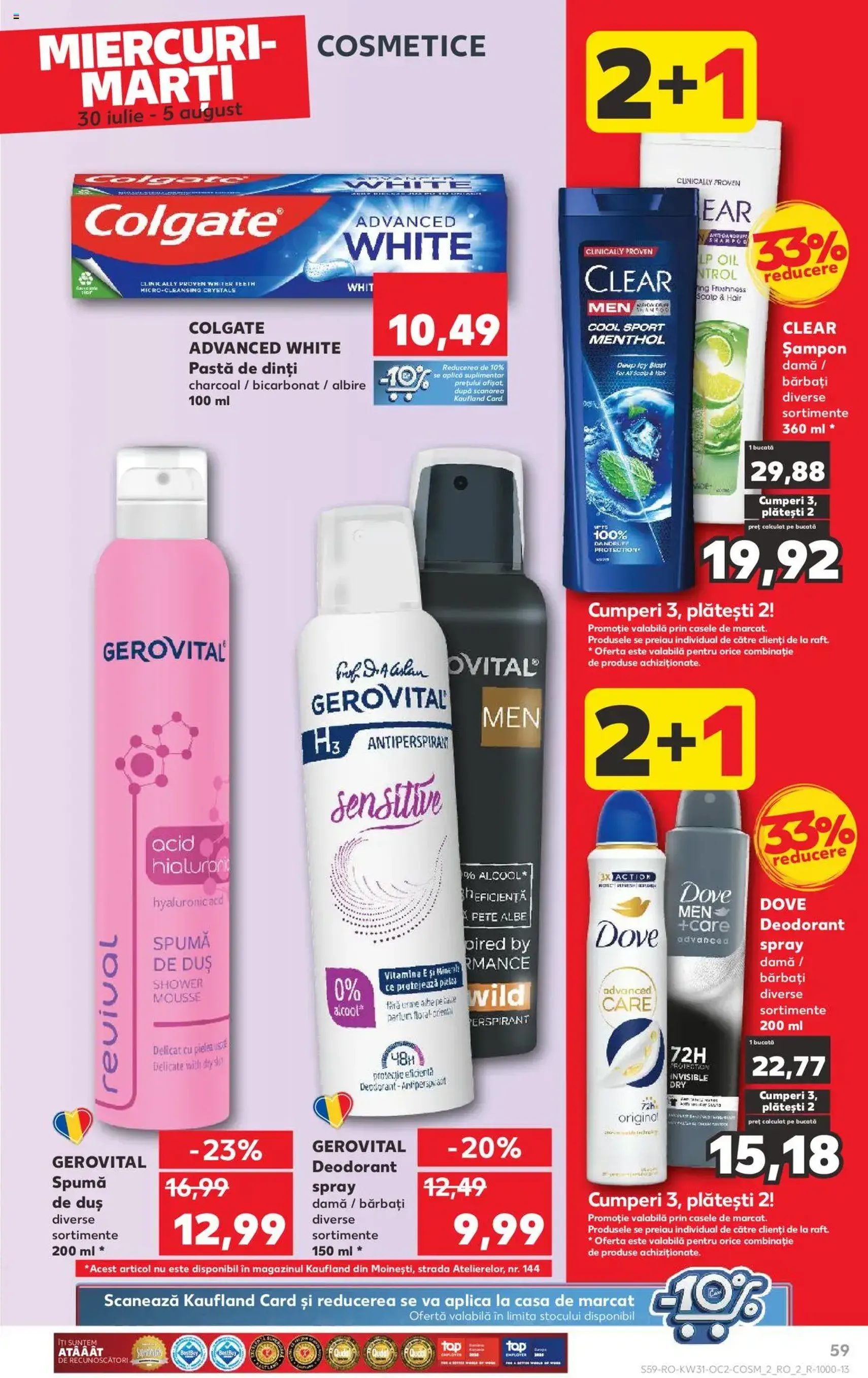 Kaufland RO - București - 2025.07.30. érvényes szórólap 59 oldal 68 oldalból Kaufland RO - București - 2025.07.30. érvényes szórólap 59 oldal 68 oldalból