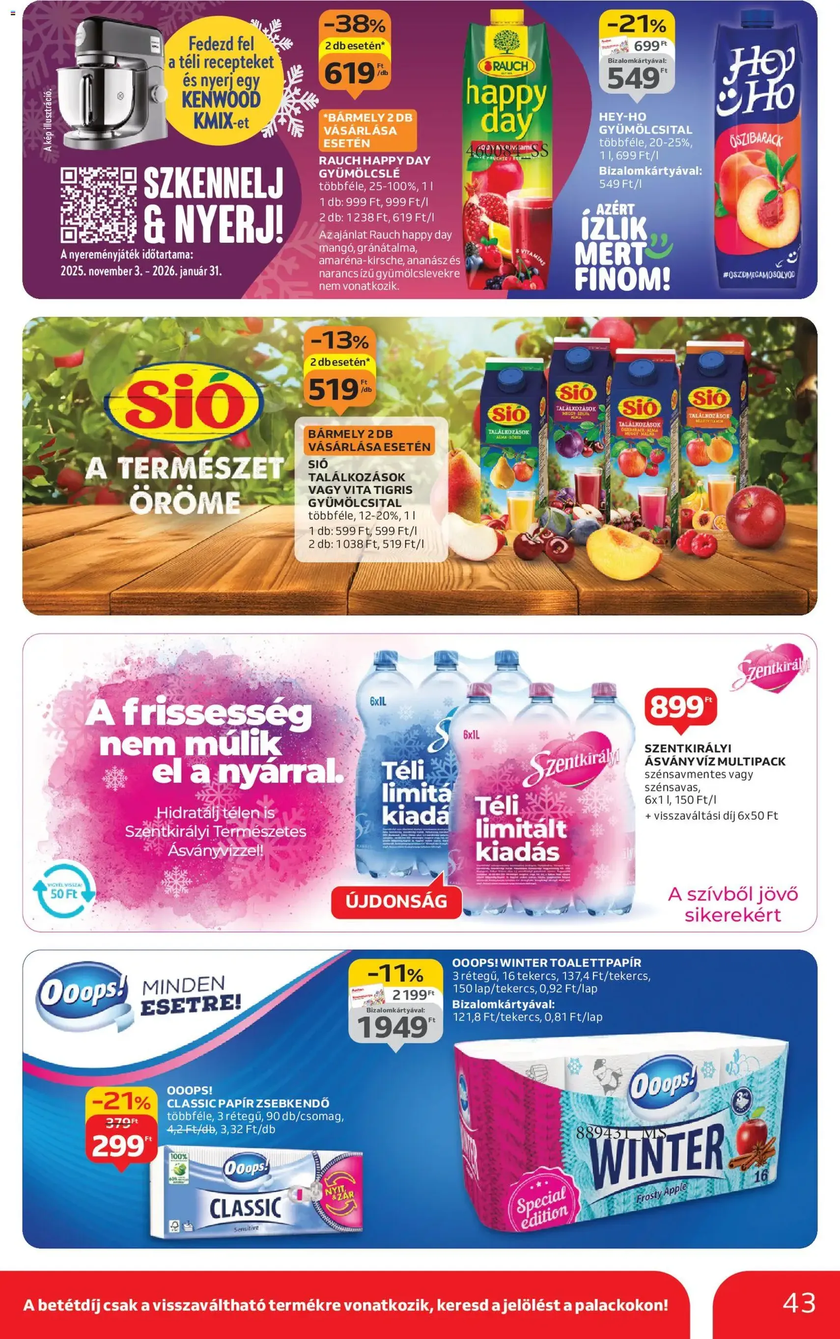 Auchan Akciós újság - 2025.12.18. érvényes szórólap 43 oldal 60 oldalból