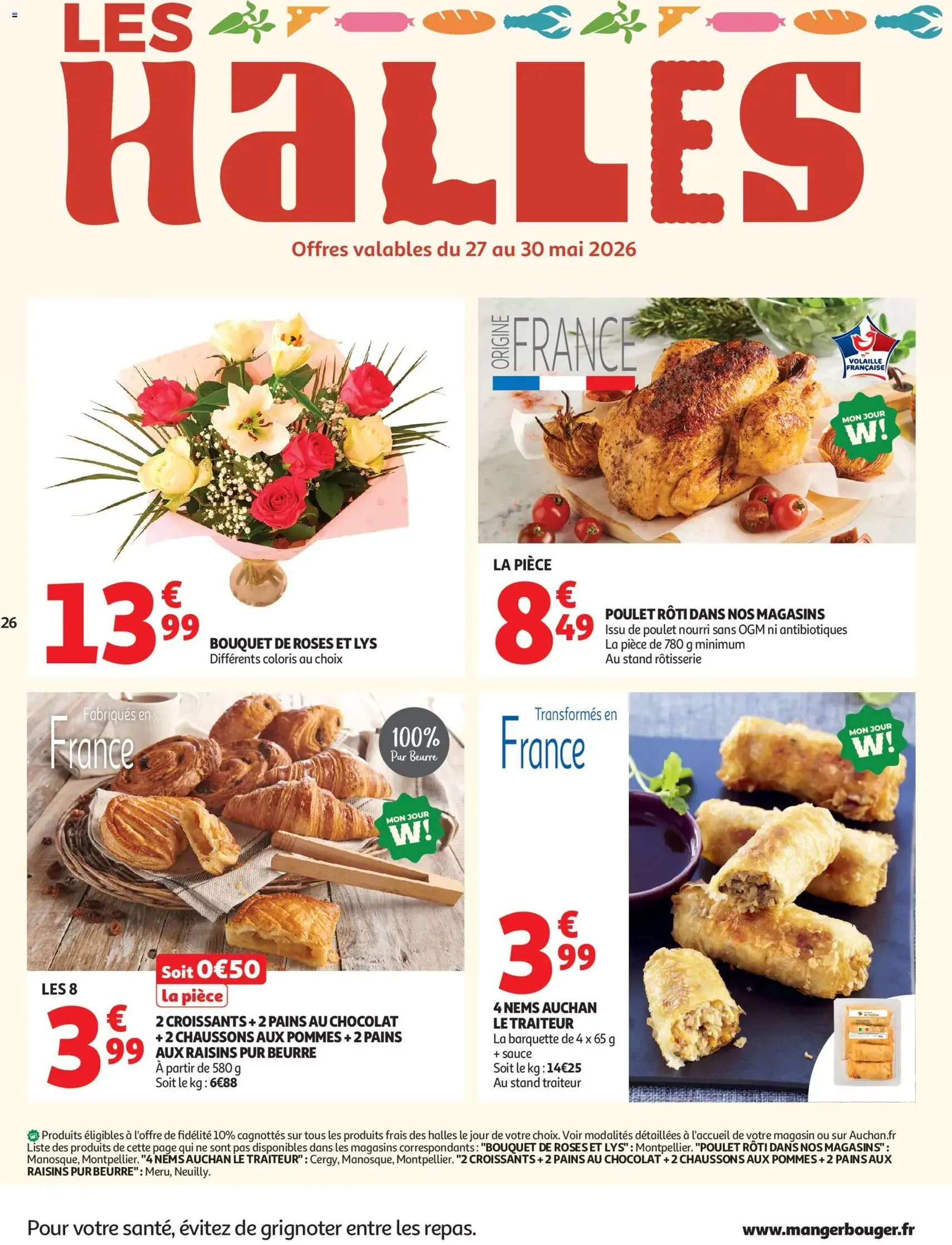 Auchan prospectus - brochure valable à partir du 27/05/2026, page 26 sur 36
