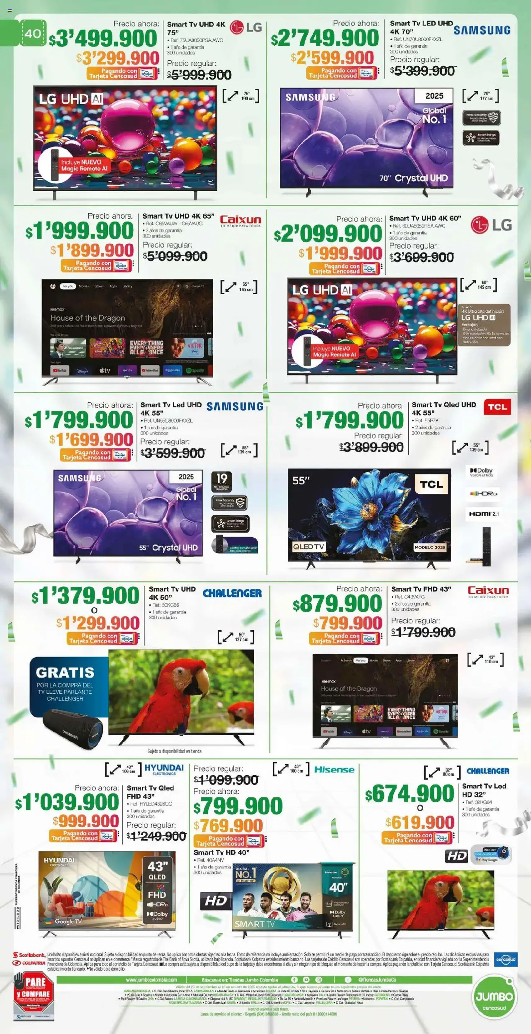 Jumbo - Catálogo Aniversario - folleto válido desde 25/09/2025 página 40 de 40