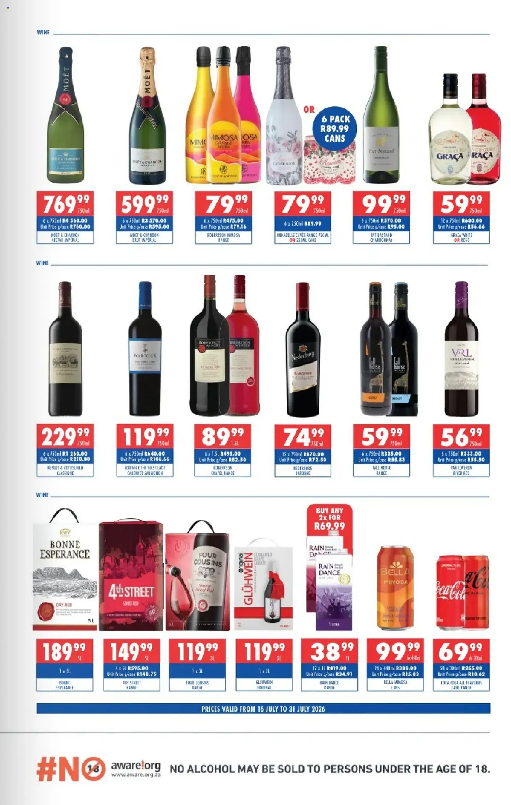 Ultra Liquors Specials - valid flyer from 16/07/2026, page 5 of 5