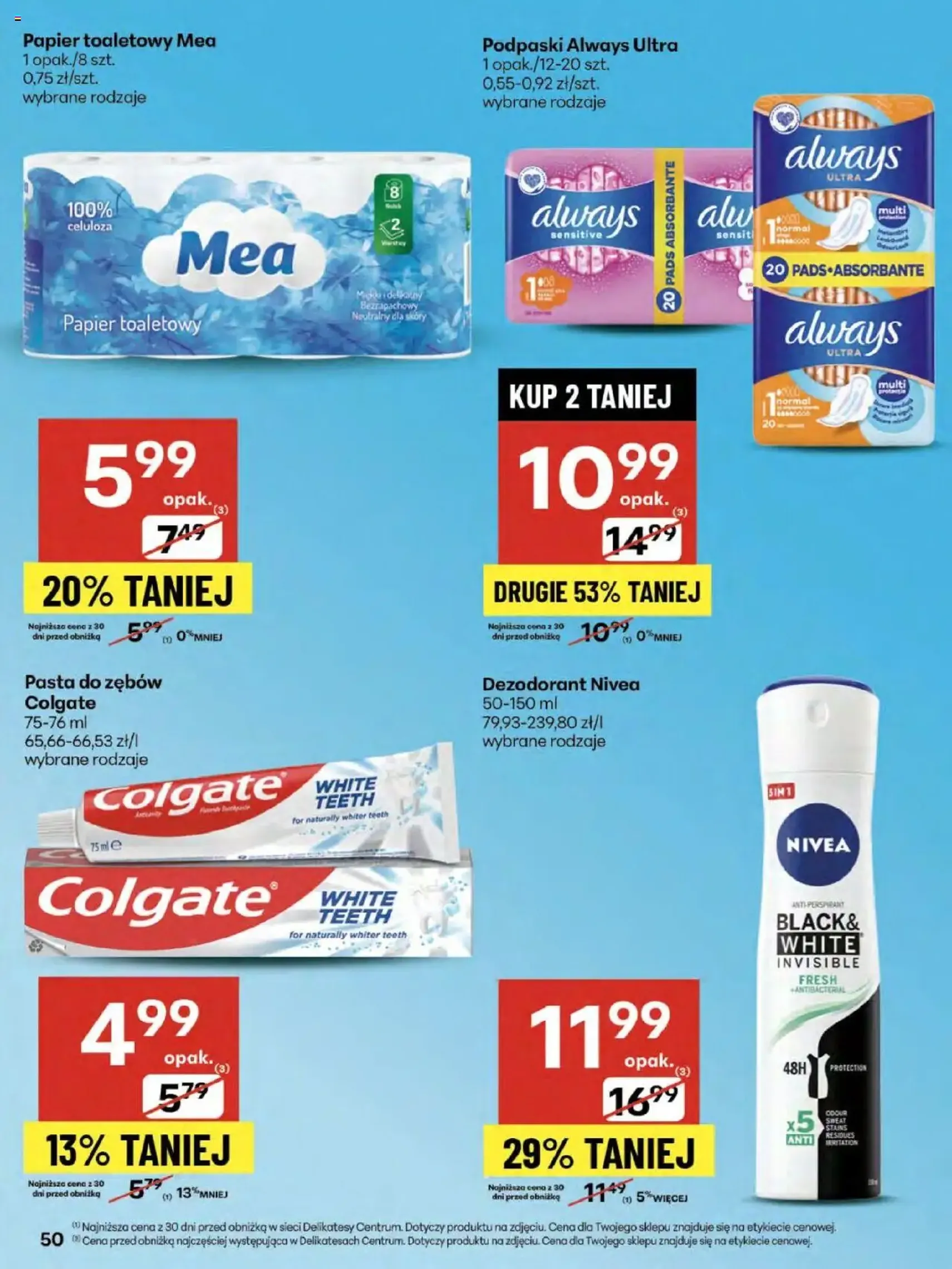 Delikatesy Centrum Gazetka - ważny gazetka od 24.07.2025 strona 50 z 52 Delikatesy Centrum Gazetka - ważny gazetka od 24.07.2025 strona 50 z 52