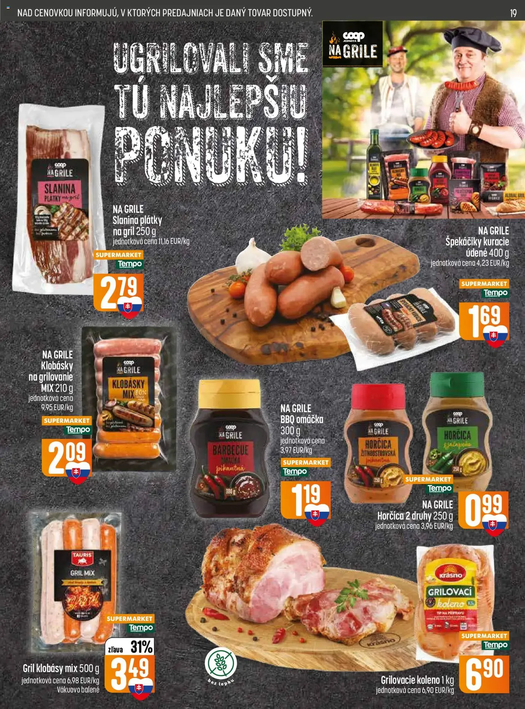 COOP Jednota leták - platný leták od 18.06.2026 strana 19 z 32