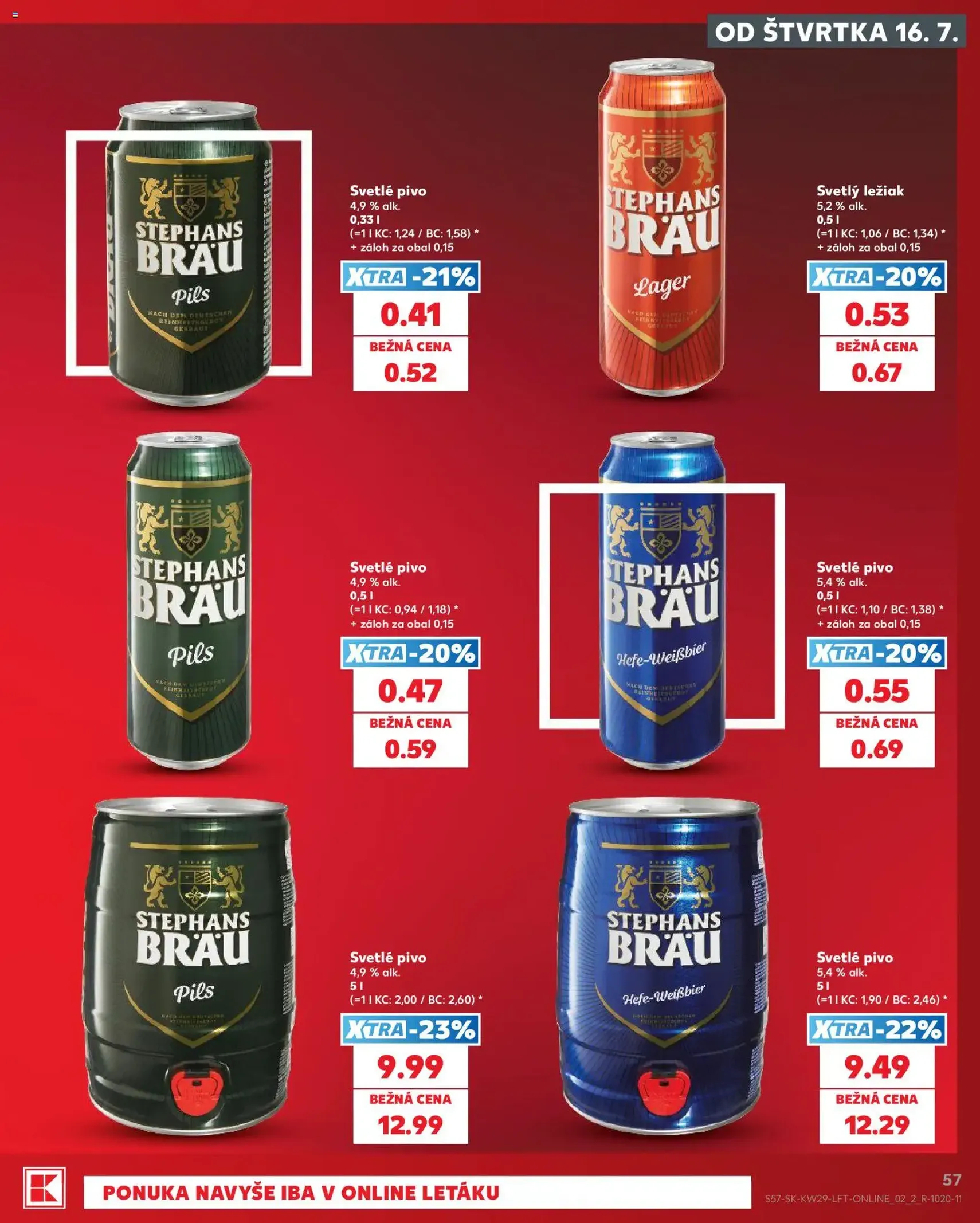 Kaufland SK akciós újság - 2026.07.16. érvényes szórólap 57 oldal 86 oldalból