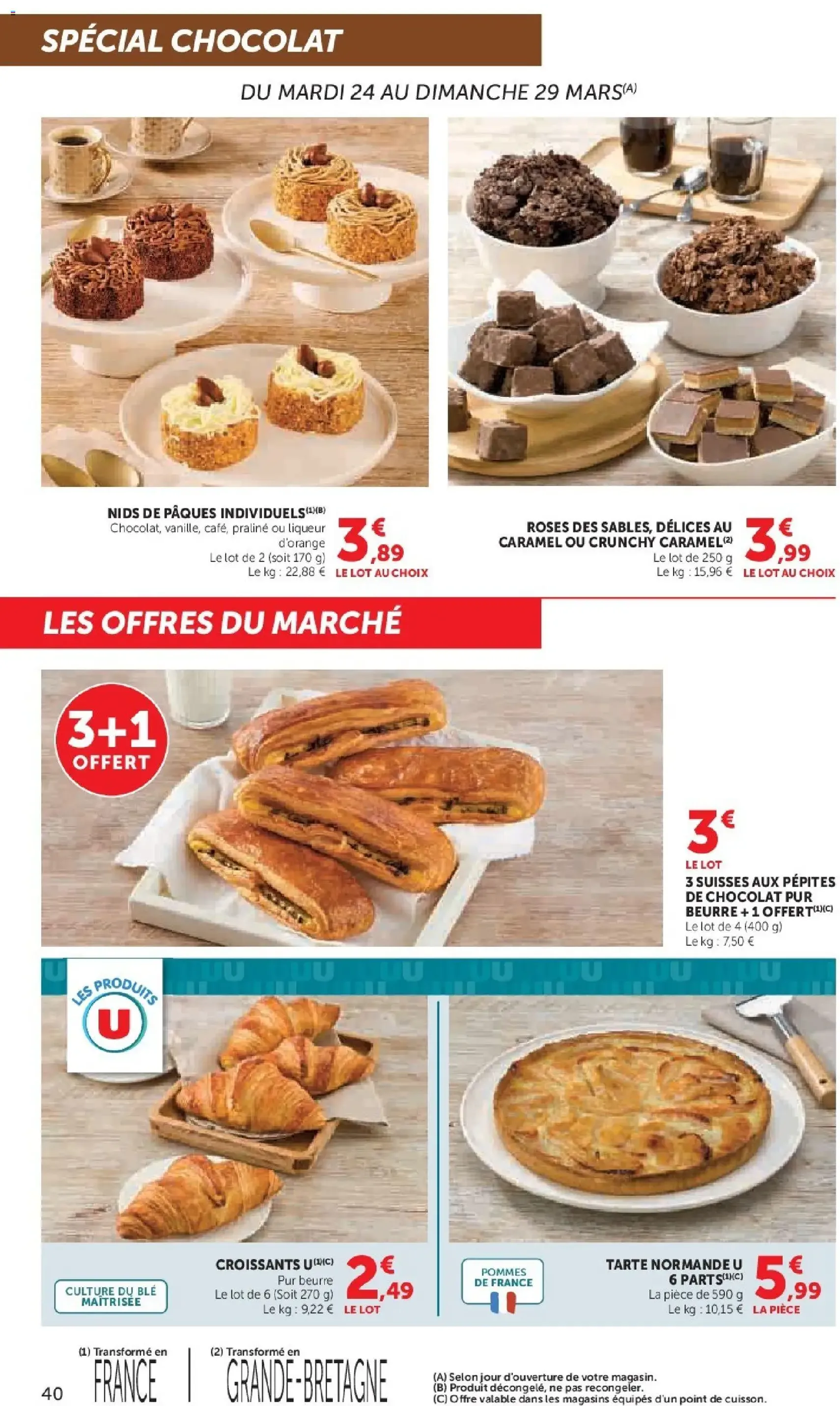 Super U catalogue - brochure valable à partir du 24/03/2026, page 40 sur 44