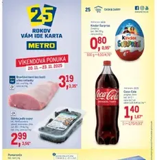 Metro Maloobchod - náhľad letáku platný od 19.11.2025
