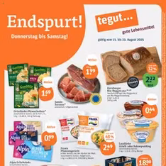 Tegut Prospekt - Prospekt Vorschau gültig ab 21.08.2025