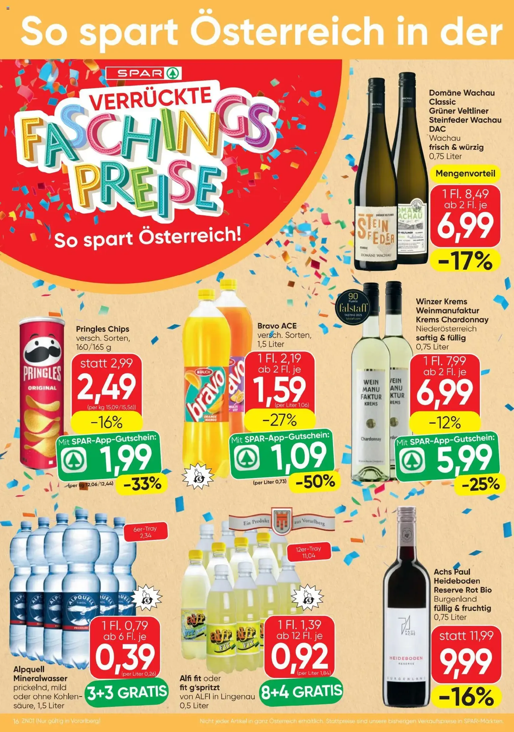 Spar Flugblatt - Gültiger Prospekt ab 29.01.2026, Seite 16 von insgesamt 24