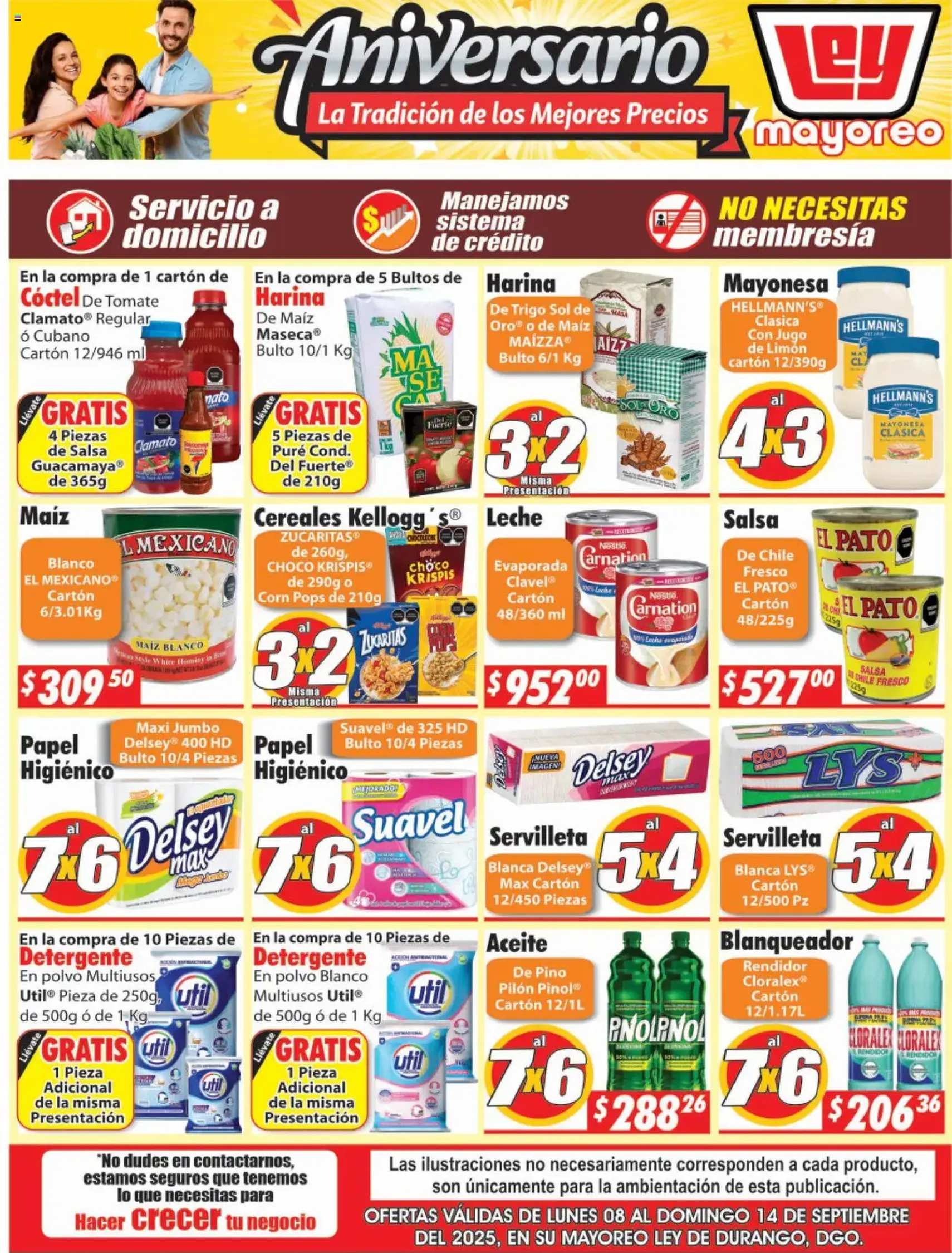 Casa Ley - Folleto Mayoreo - folleto válido desde 08/09/2025 página 2 de 6 Casa Ley - Folleto Mayoreo - folleto válido desde 08/09/2025 página 2 de 6