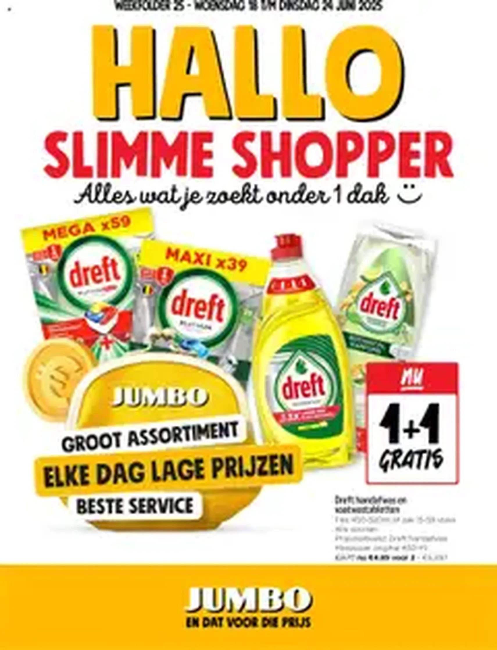 JUMBO folder / publicité - geldige folder vanaf 18/06/2025 pagina 1 van 1