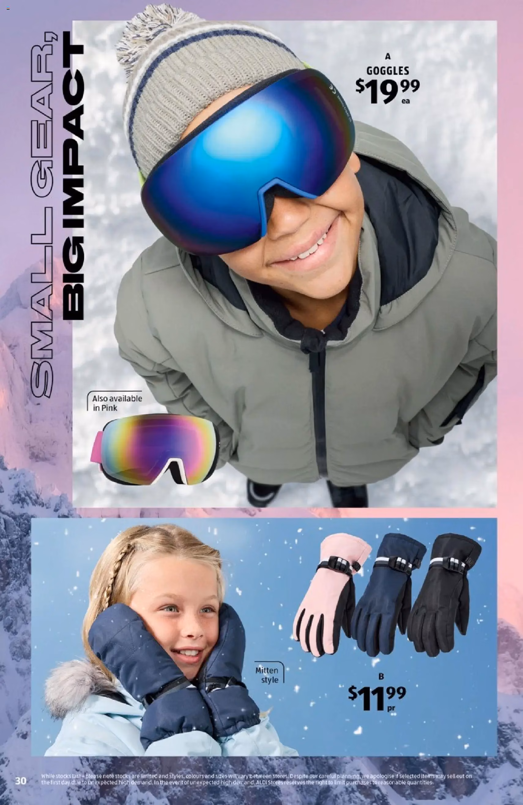 Aldi Snow Gear - valid flyer from 20/05/2026, page 30 of 40