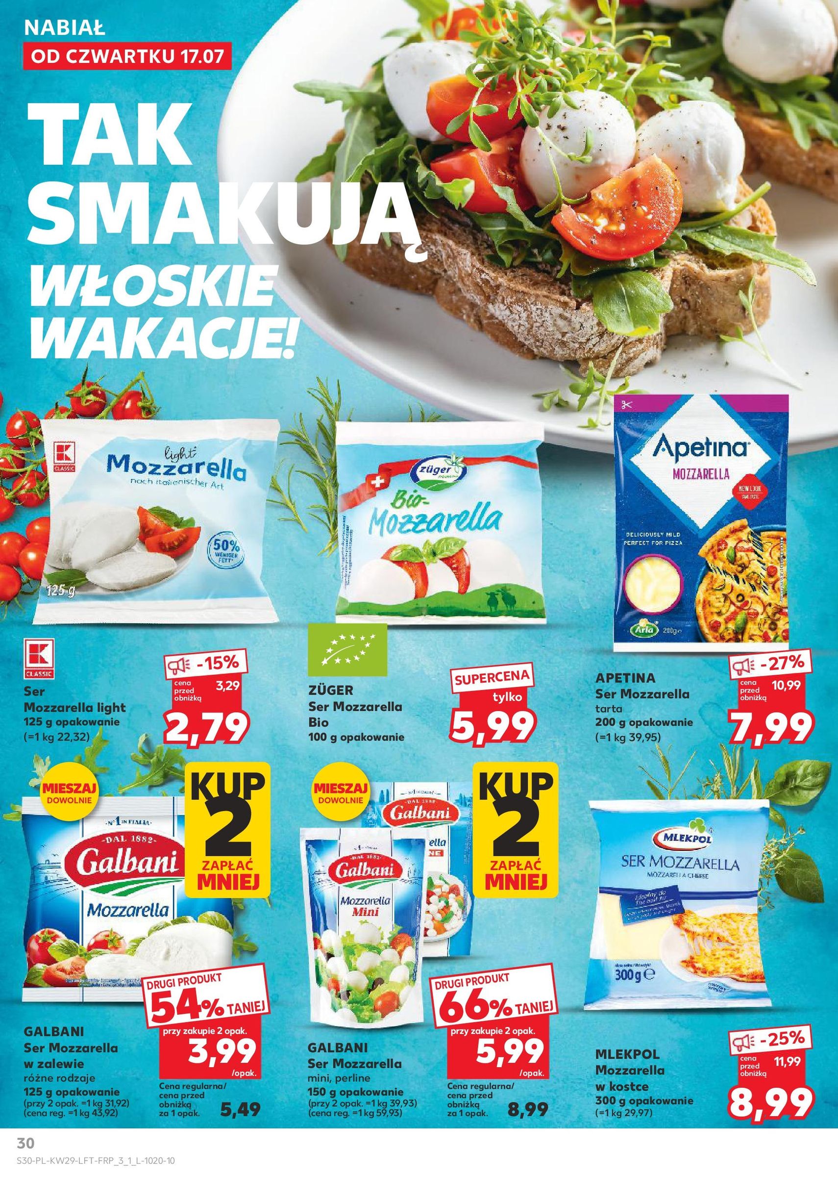 Kaufland gazetka - ważny gazetka od 17.07.2025 strona 30 z 53 Kaufland gazetka - ważny gazetka od 17.07.2025 strona 30 z 53